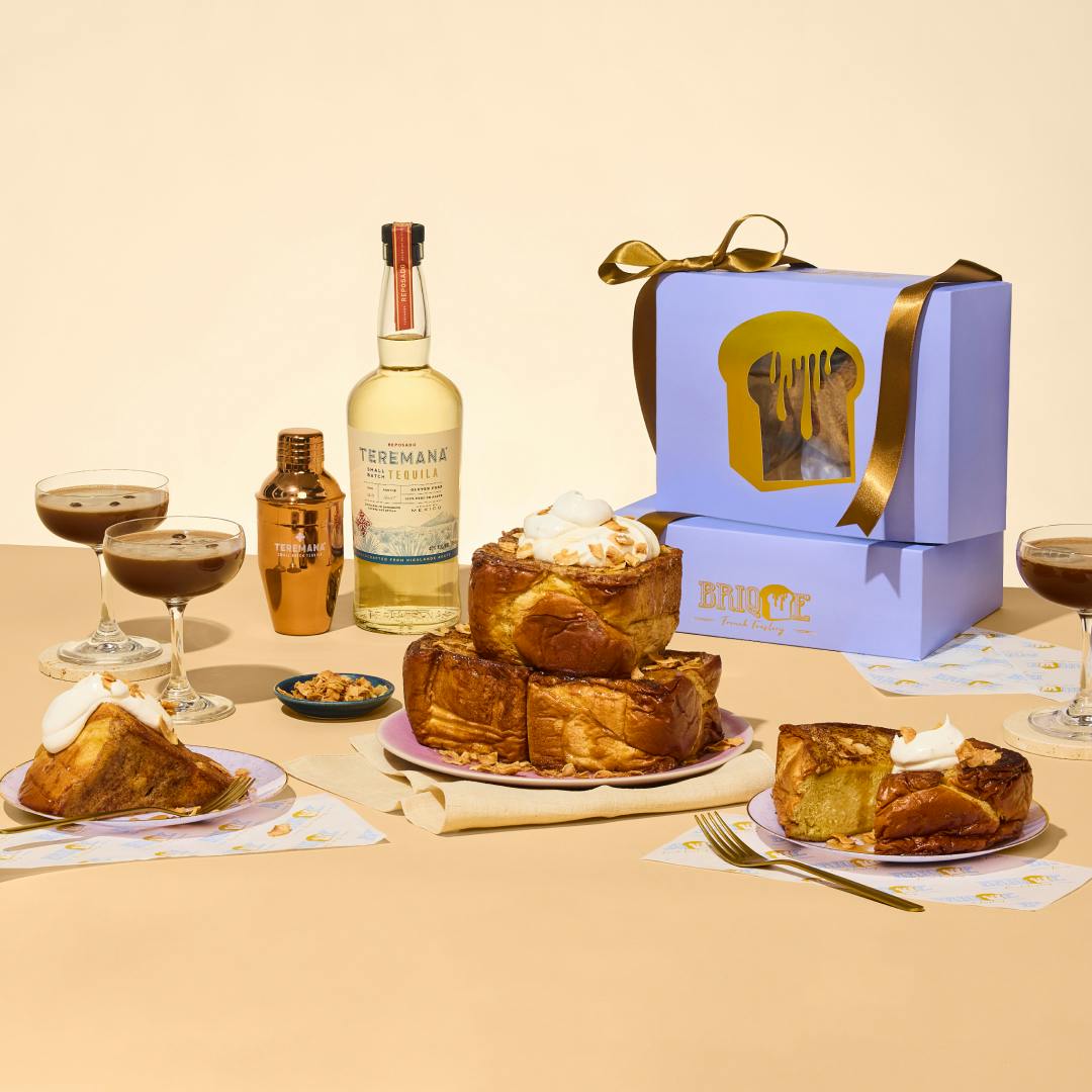 The Deluxe Brunch Gift — Brique French Toast x Teremana Reposado by Teremana Tequila X Goldbelly