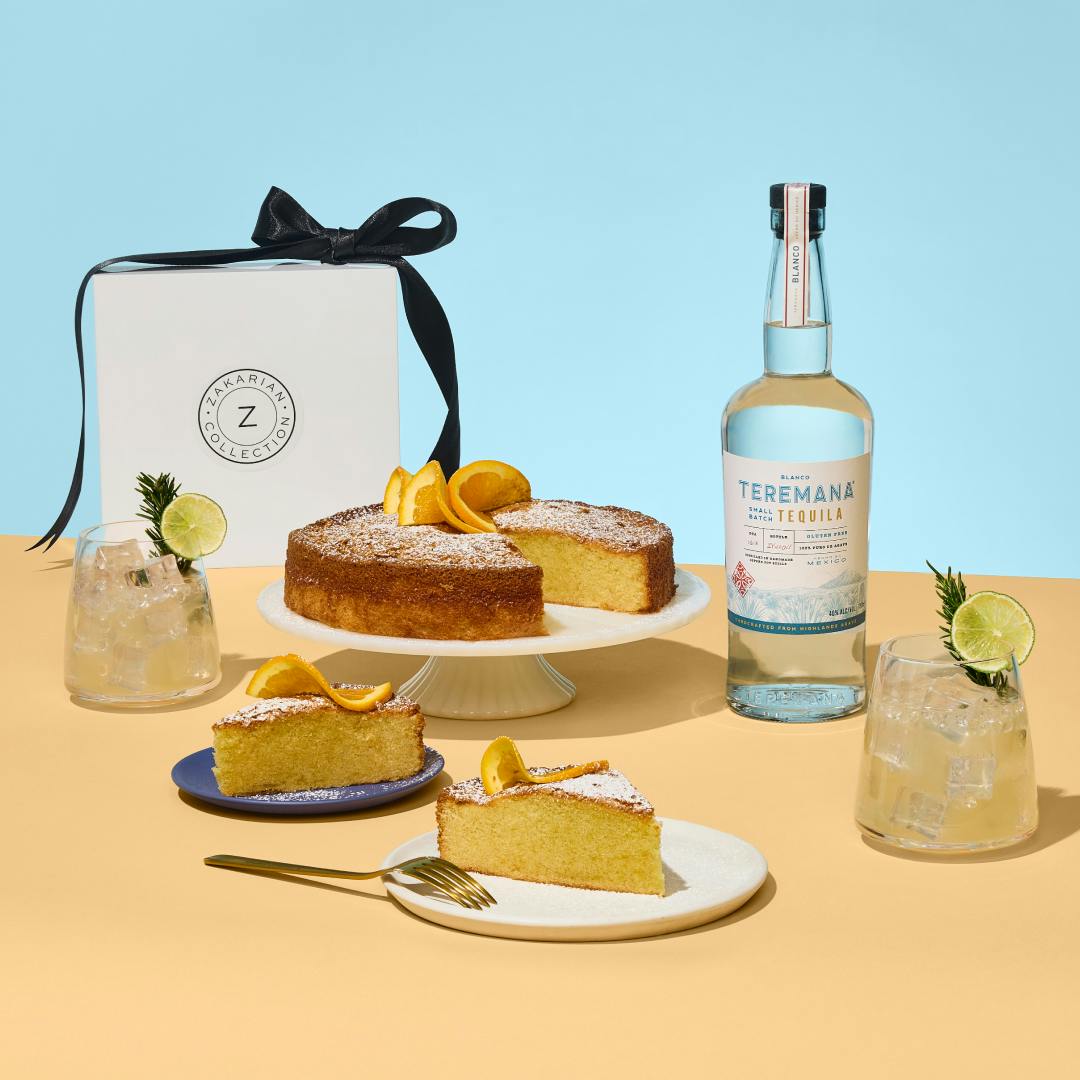 The Nightcap Gift — Geoffrey Zakarian Olive Oil Cake x Teremana Blanco by Teremana Tequila X Goldbelly