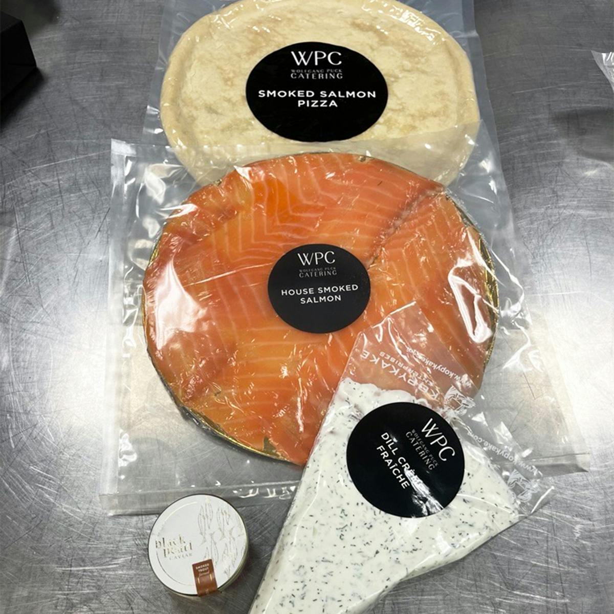 Signature Smoked Salmon Pizza Kit - 2 Pack by Wolfgang Puck Catering - Alternate image 1