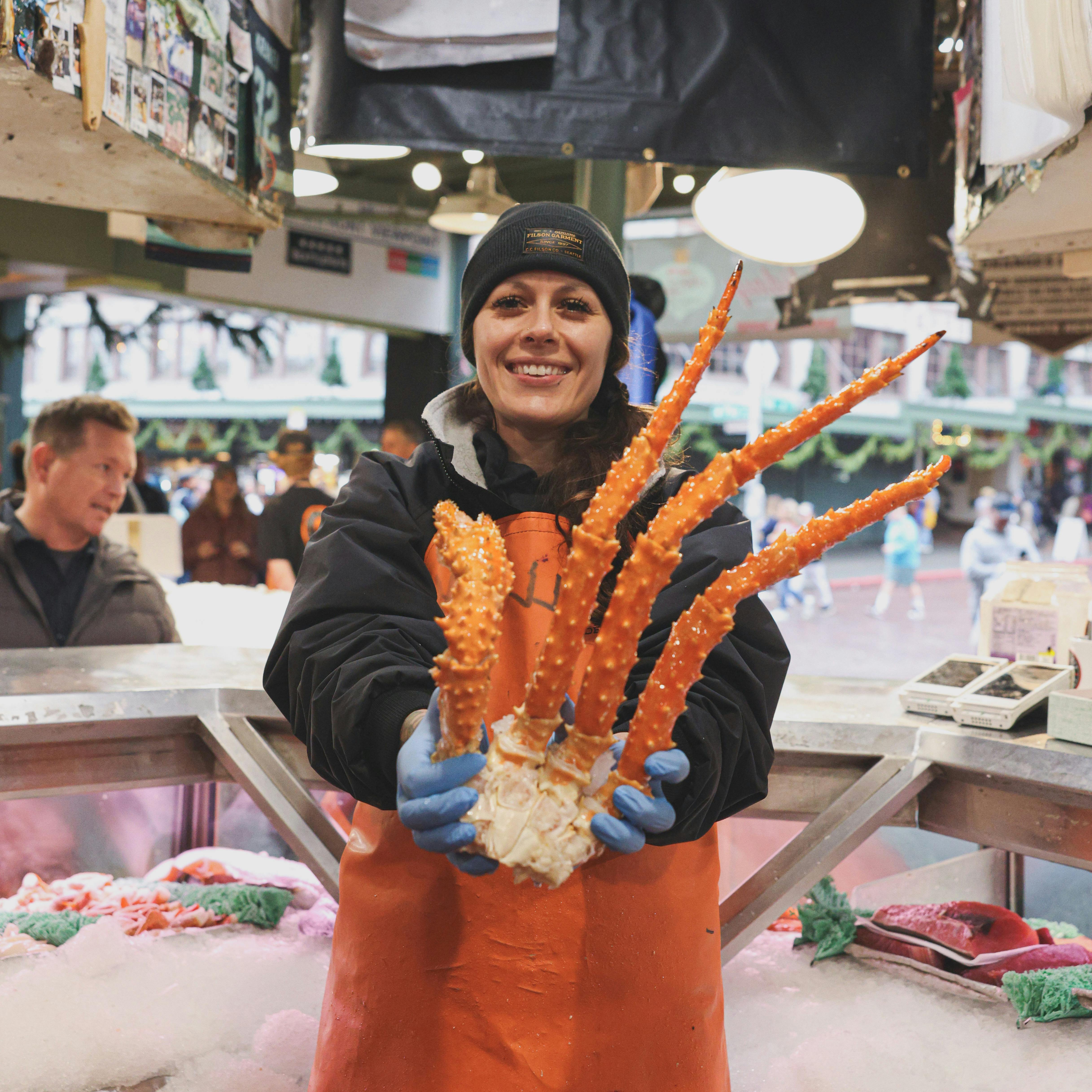 King Crab Legs and Claws - Alaska, Wild by Pike Place Fish Market