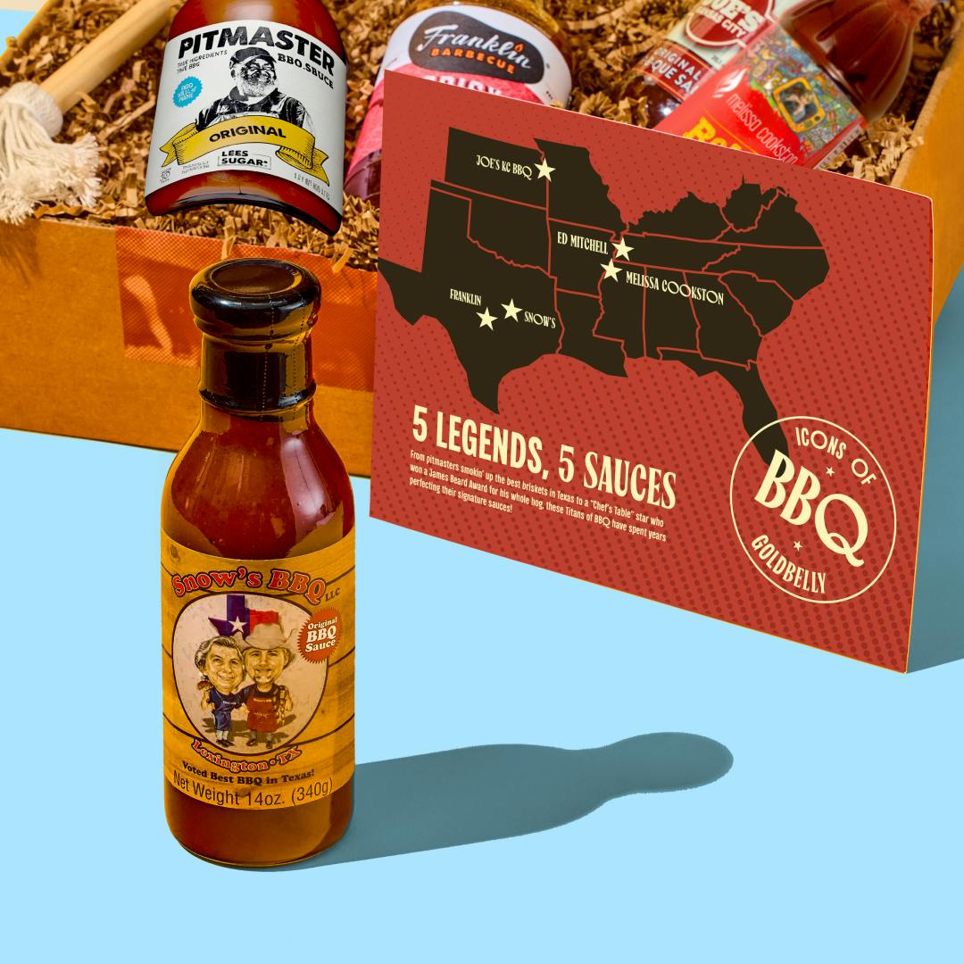 Pitmaster Icons BBQ Sauce Gift Box by Taste of America - Alternate image 3