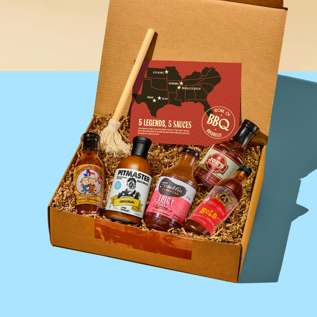 Pitmaster Icons BBQ Sauce Gift Box by Taste of America