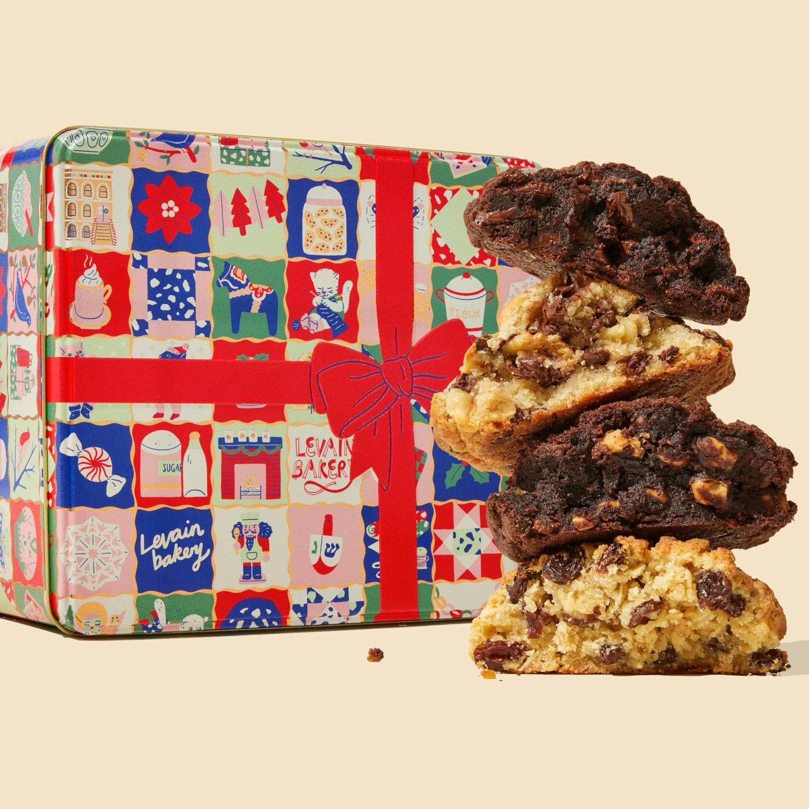 Holiday Cookie Gift Tin - Choose Your Own by Levain Bakery