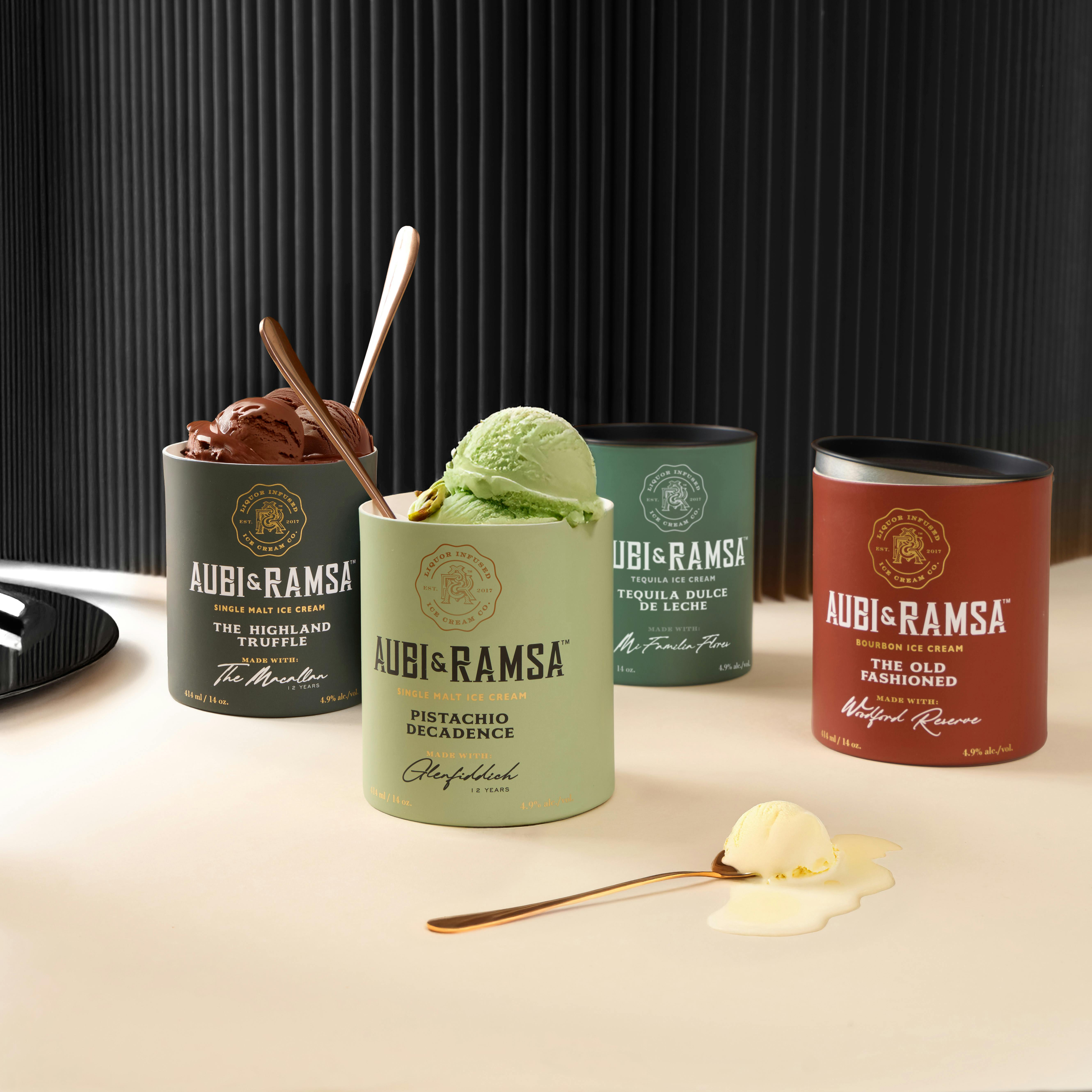 Liquor-Infused Ice Cream - Choose Your Own 4 Pack by Aubi & Ramsa - Alternate image 12