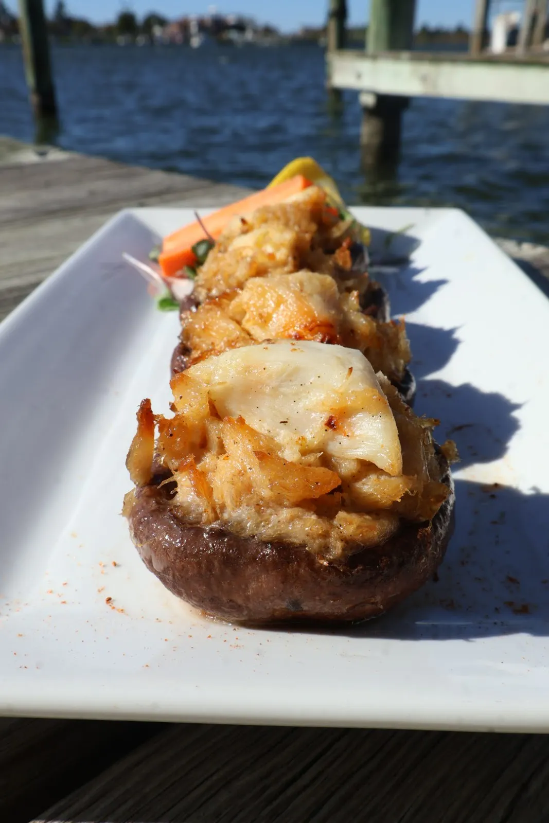 Crab-Stuffed Mushroom Caps by Harris Crab House - Alternate image 1
