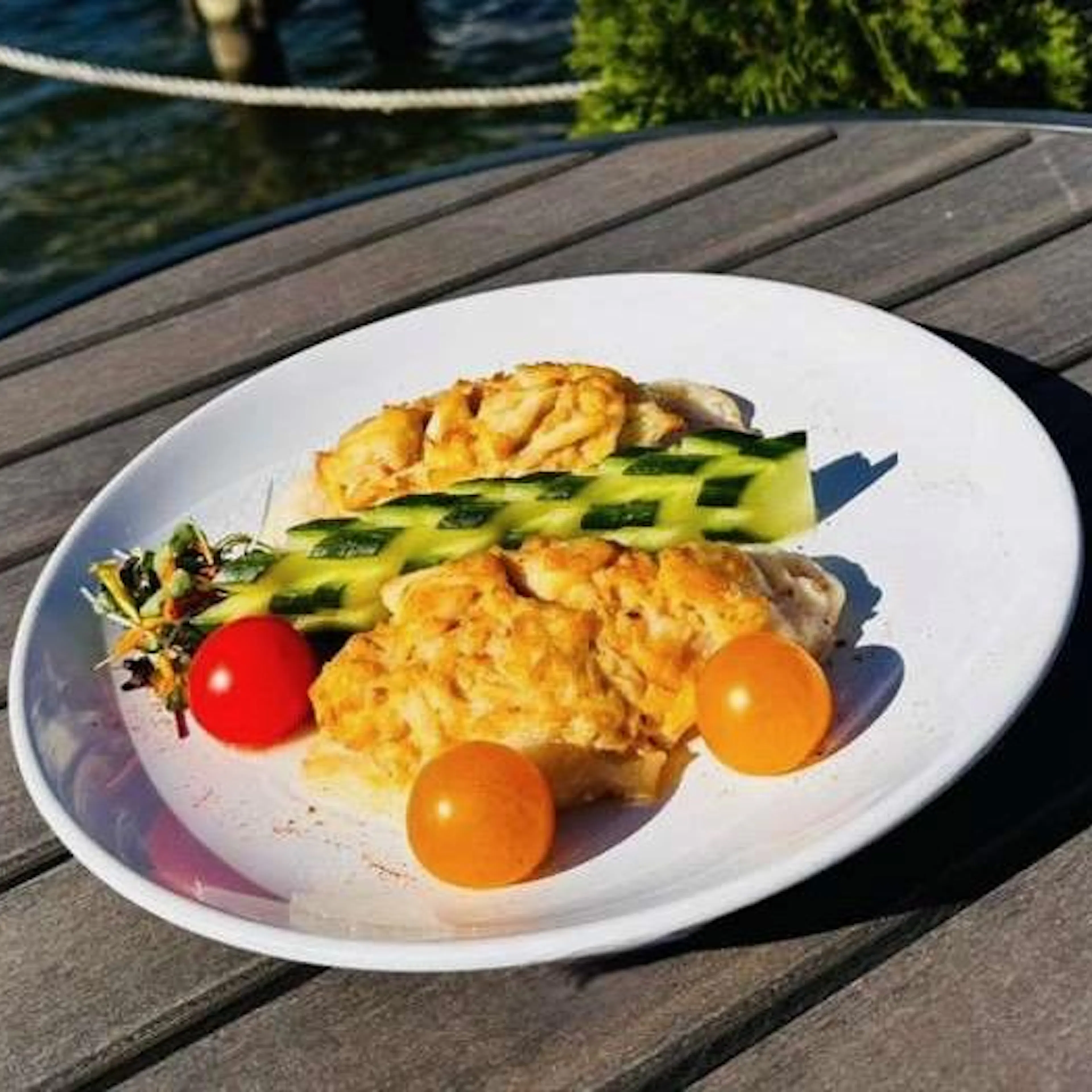 Crab-Stuffed Grouper Fillets by Harris Crab House