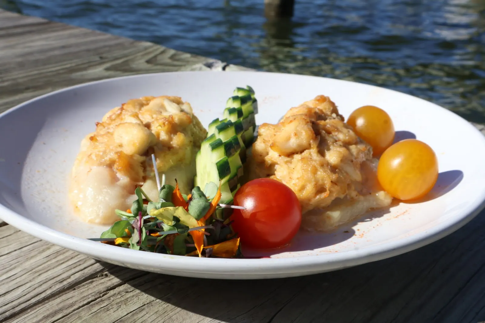 Crab-Stuffed Grouper Fillets by Harris Crab House - Alternate image 1