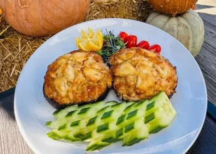 Crab-Stuffed Mushroom Imperial for 2 by Harris Crab House - Alternate image 1