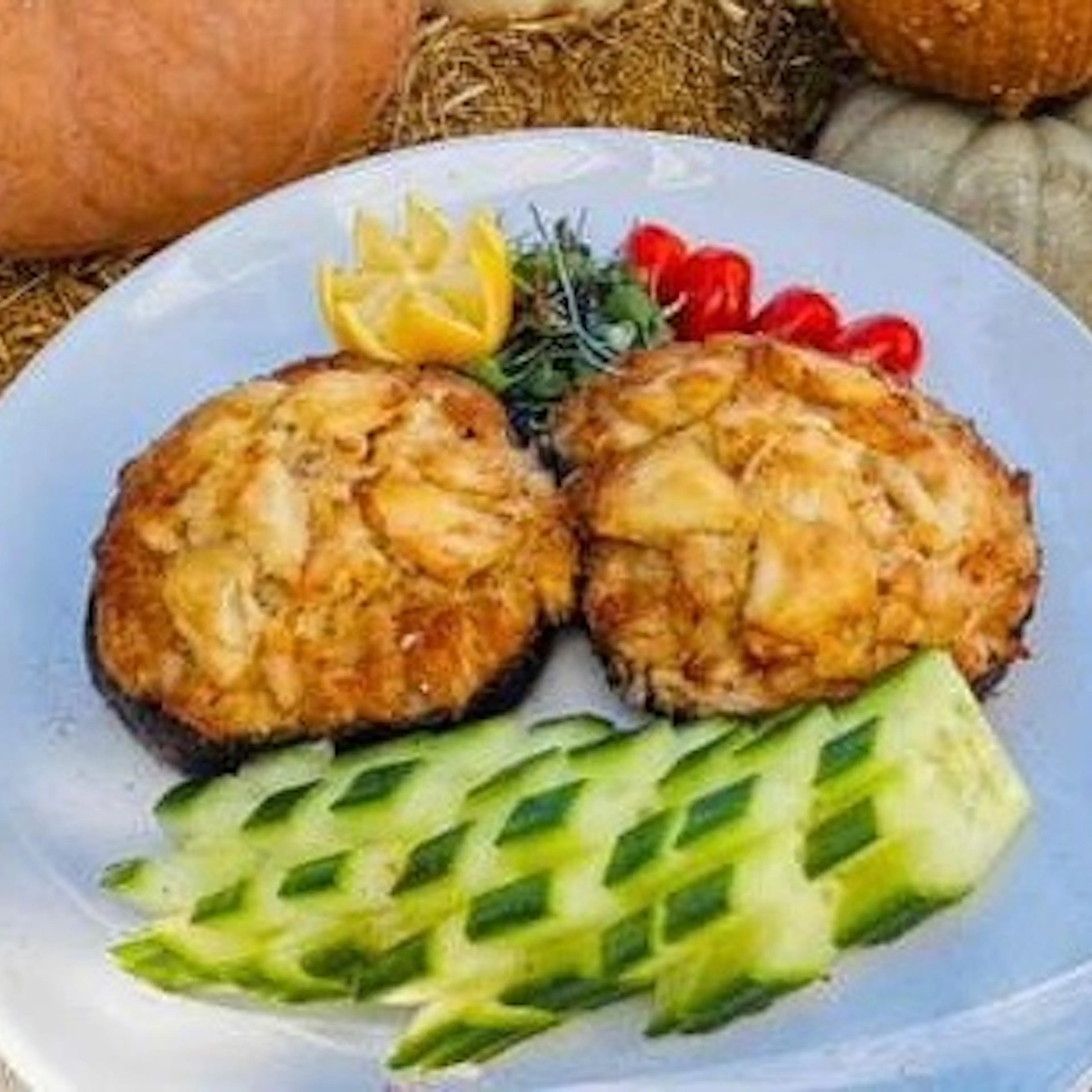 Crab-Stuffed Mushroom Imperial for 2 by Harris Crab House - Alternate image 1