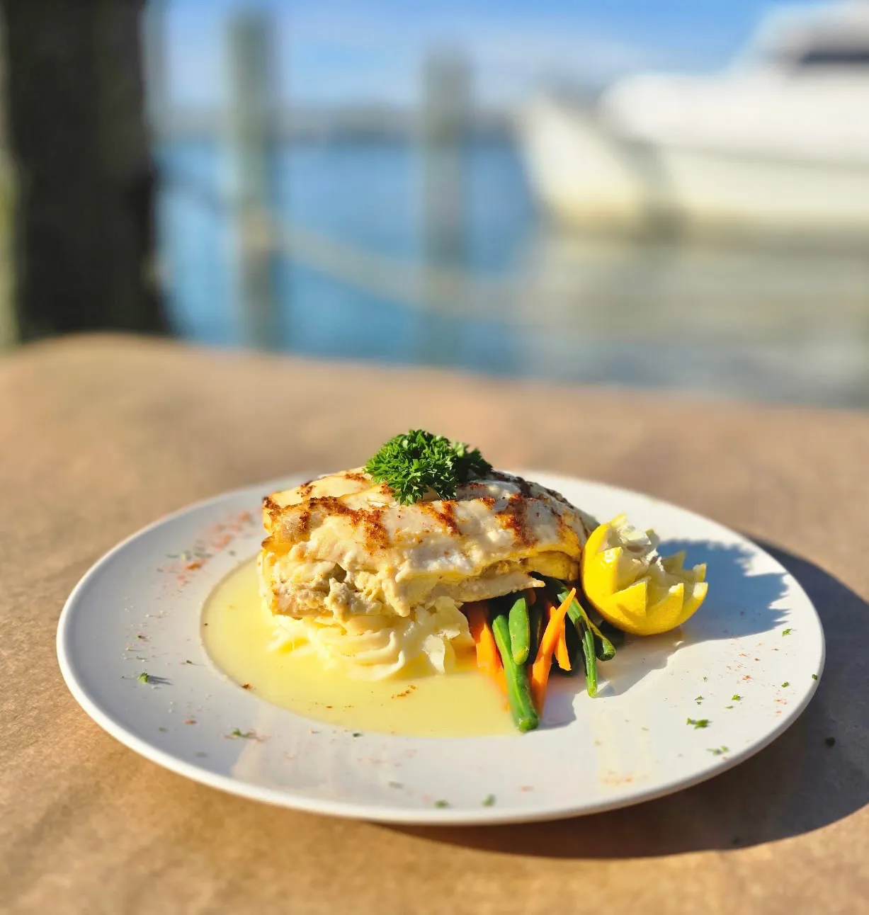 Crab-Stuffed Flounder Fillets by Harris Crab House - Alternate image 1