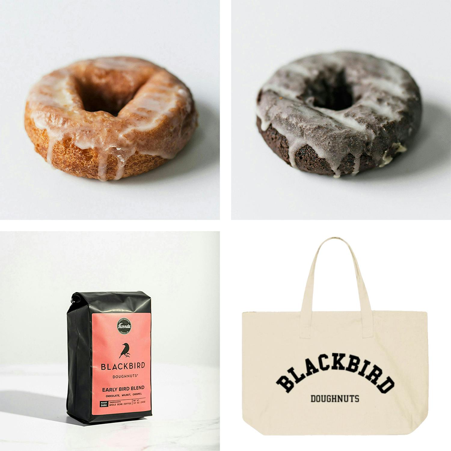 Cake Doughnuts + Coffee Gift Set by Blackbird Doughnuts