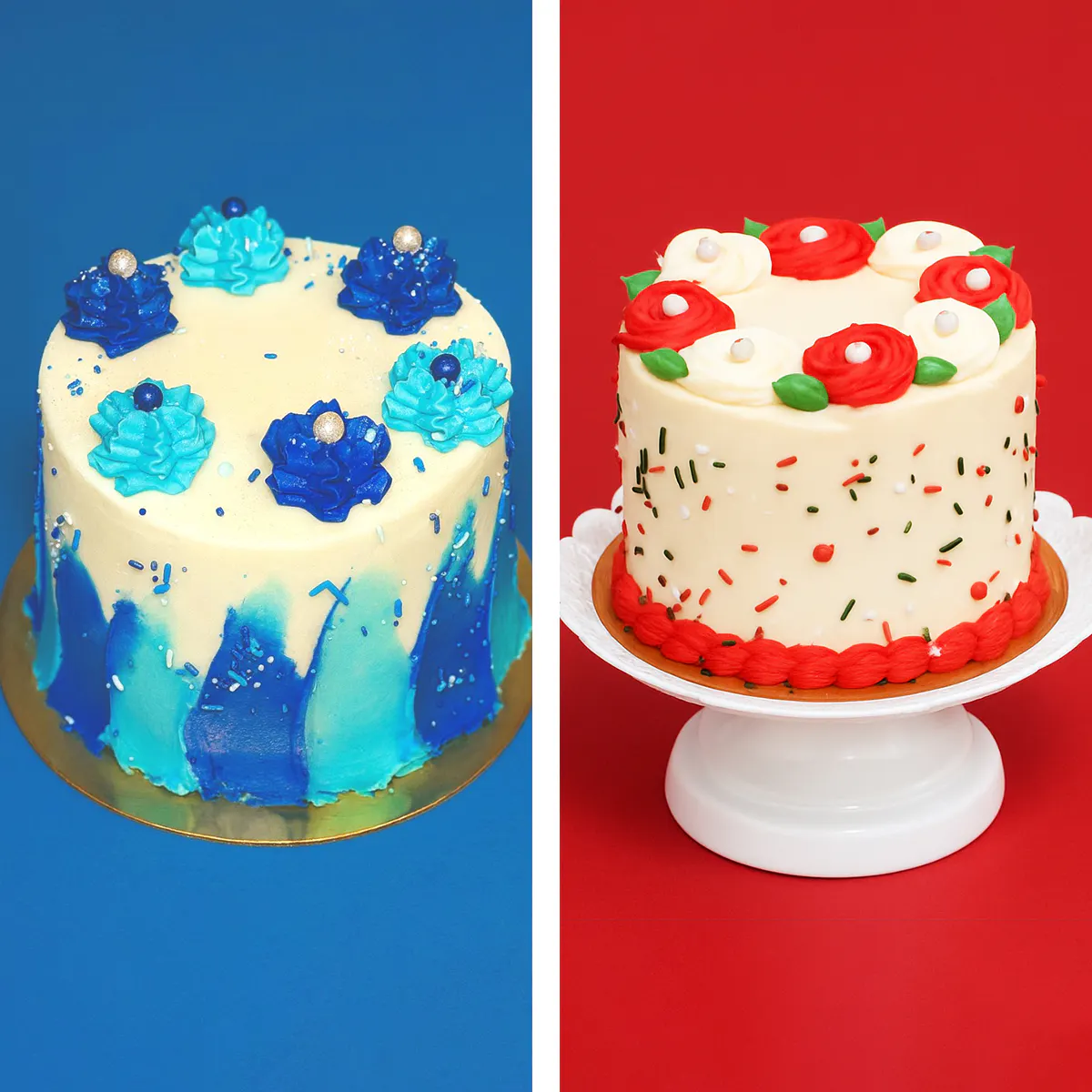 Holiday French Vanilla Cake by Dessert Gallery