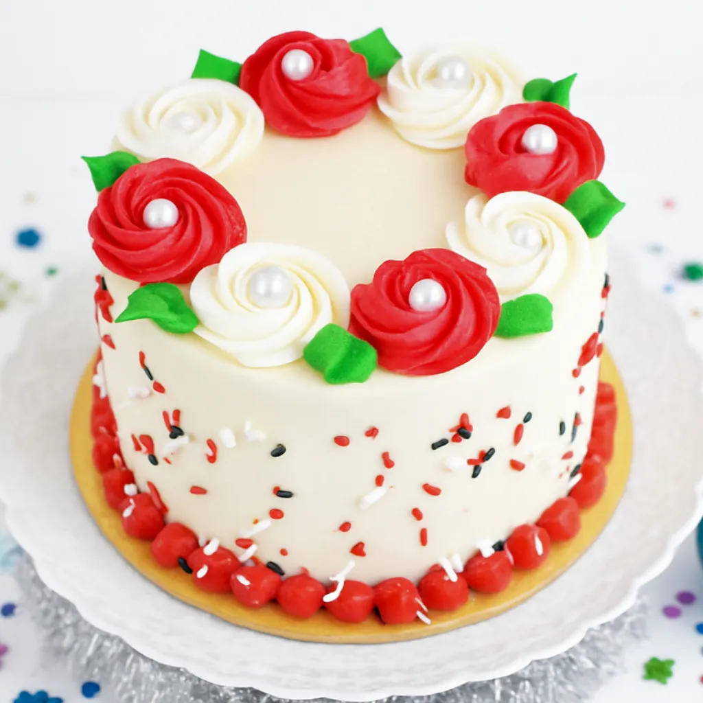Holiday French Vanilla Cake by Dessert Gallery - Alternate image 5