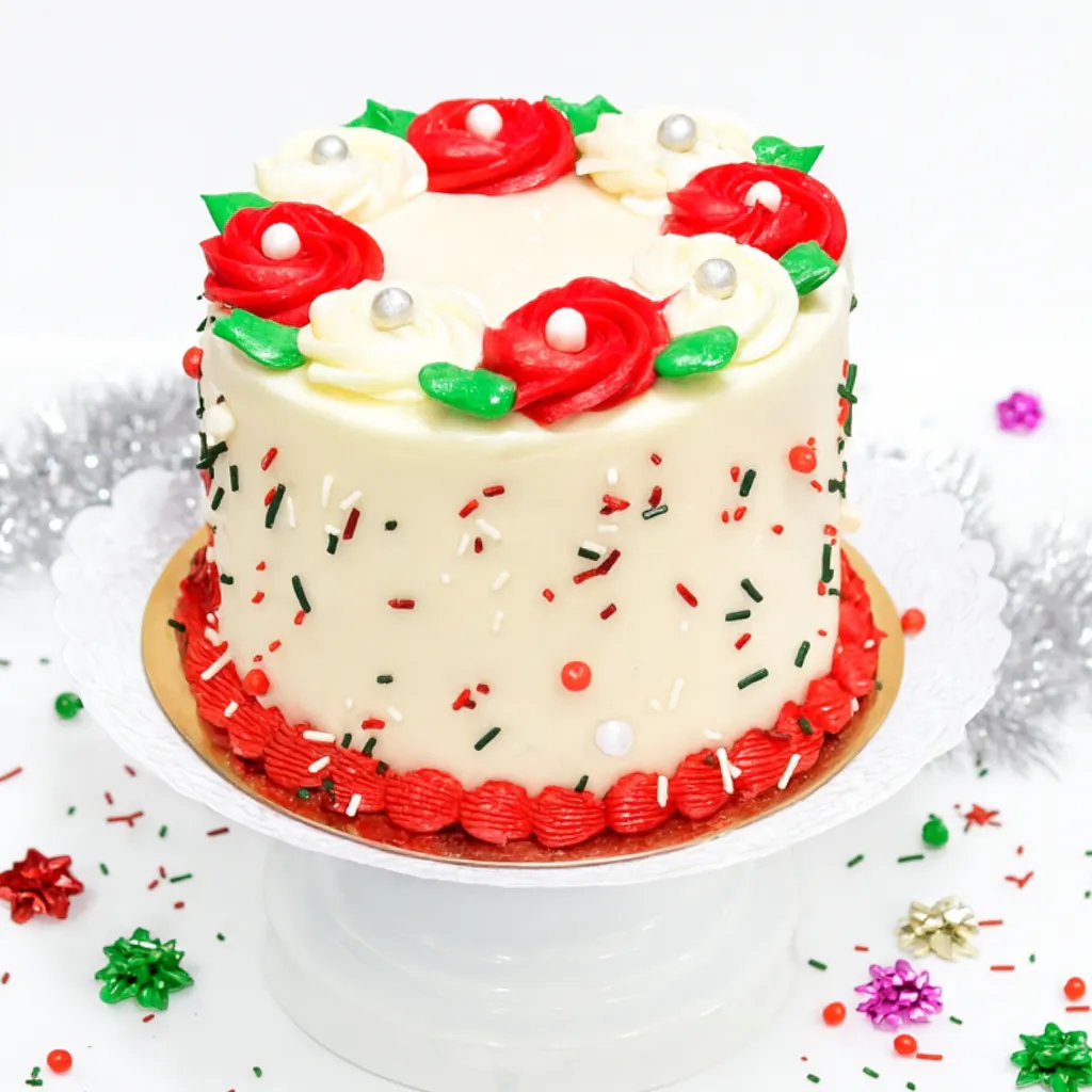 Holiday French Vanilla Cake by Dessert Gallery - Alternate image 4