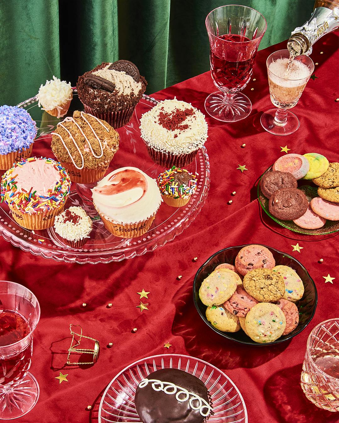 Christmas JUMBO Cupcakes - Choose Your Own 12 Pack by Crumbs Bakeshop