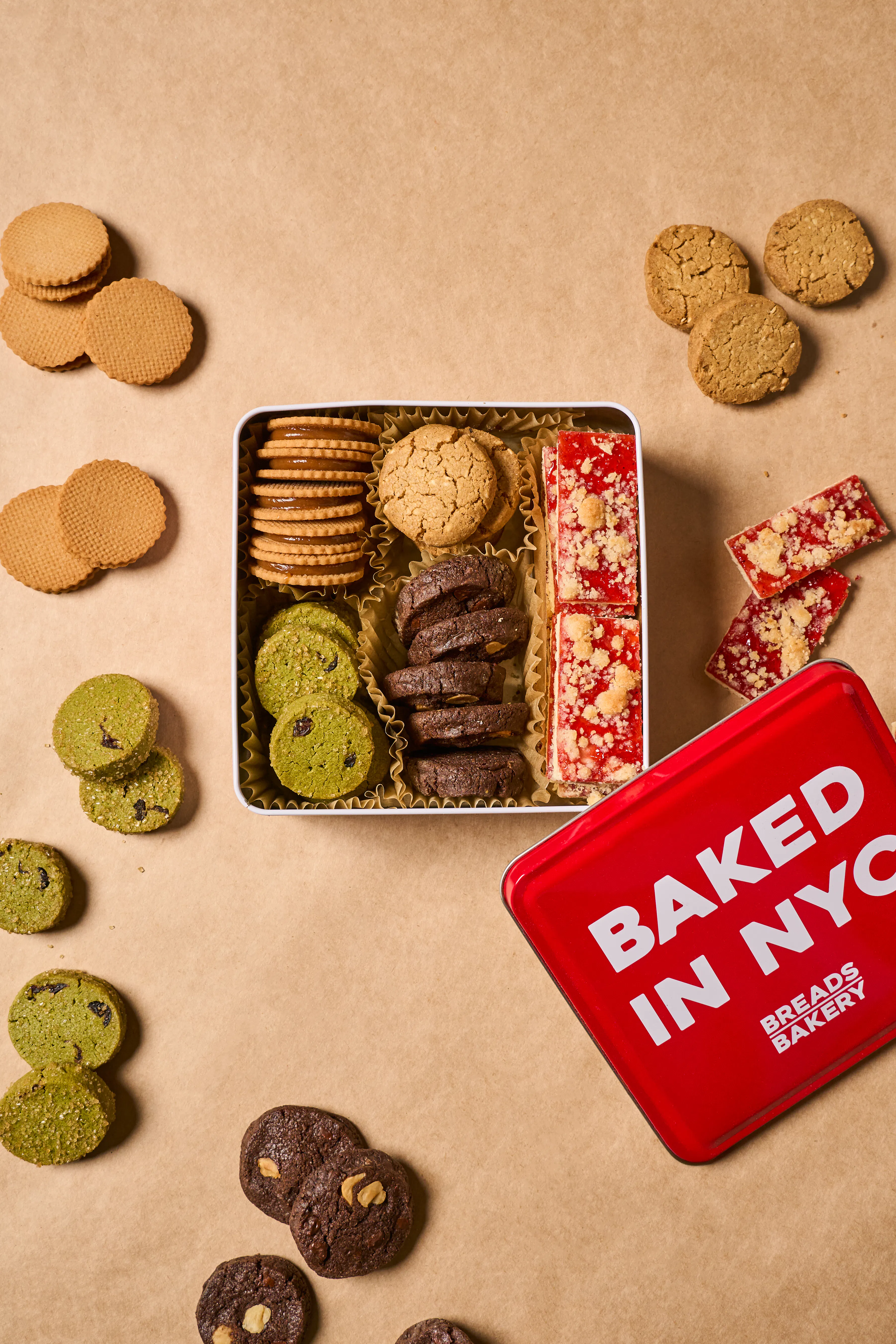 Breads Holiday Cookie Tin by Breads Bakery