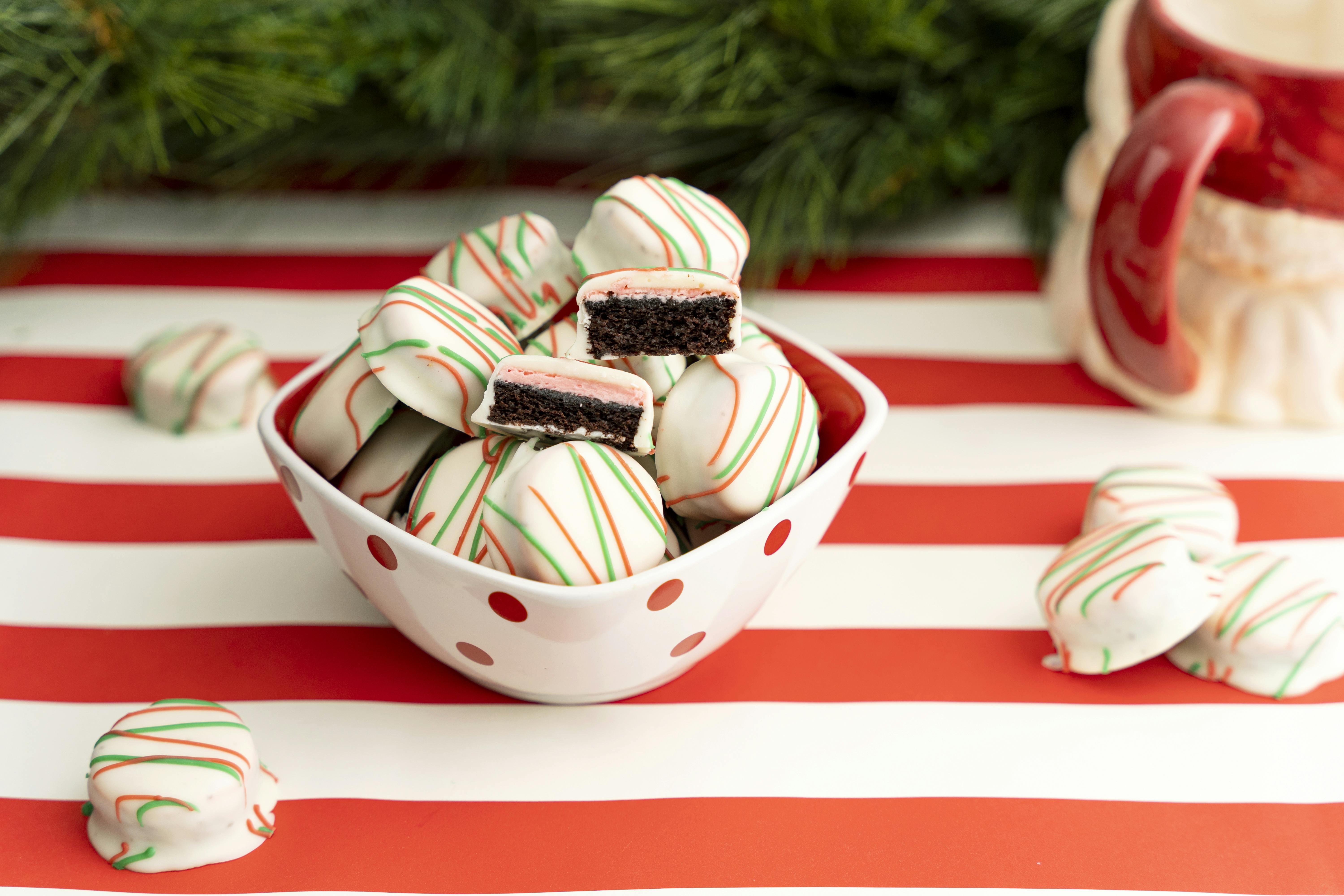 Peppermint Cake Bites by Caroline's Cakes - Alternate image 2