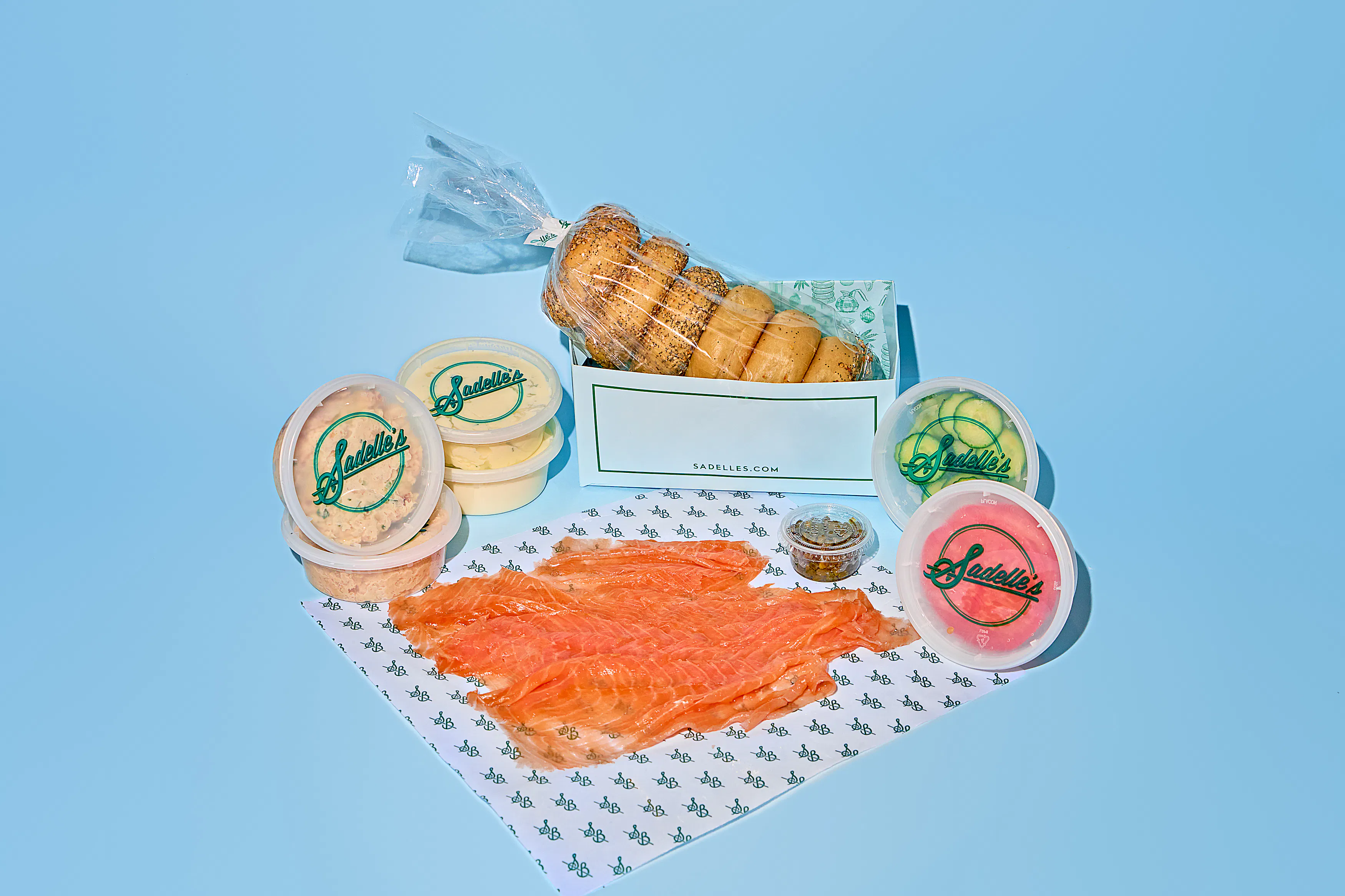 Bagel Brunch Tower for 6 + 10 Year Anniversary Gift Set by Sadelle's - Alternate image 5