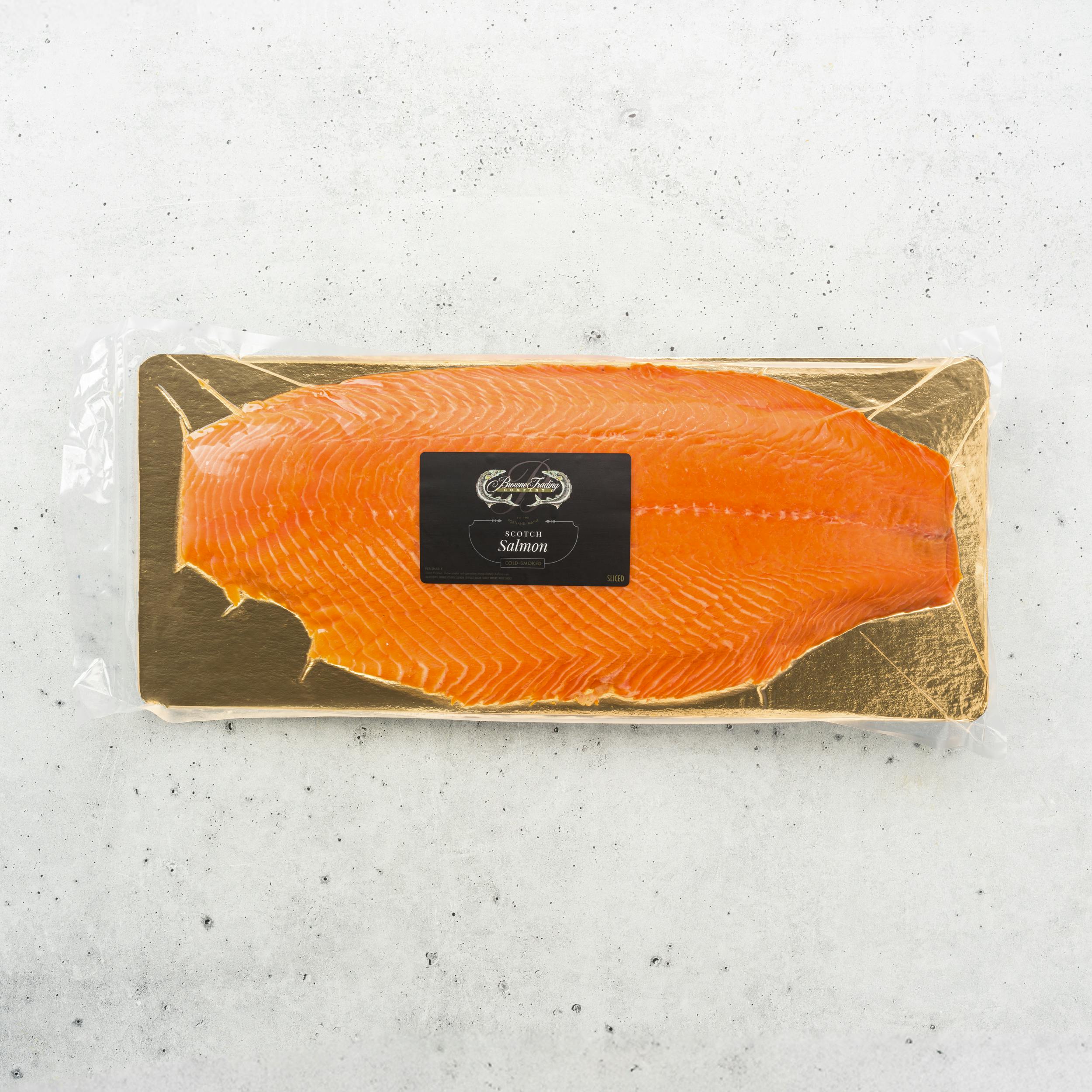 Scotch Cure Smoked Salmon Gift Box by Browne Trading Company