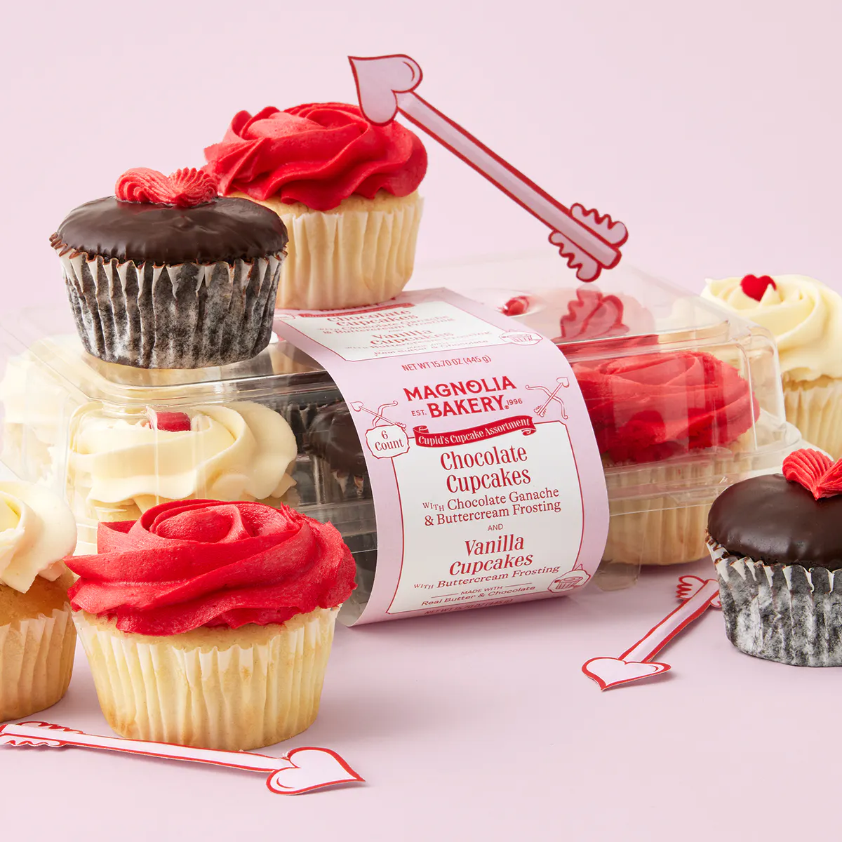 Cupid's Cupcake Assortment - 12 Pack by Magnolia Bakery