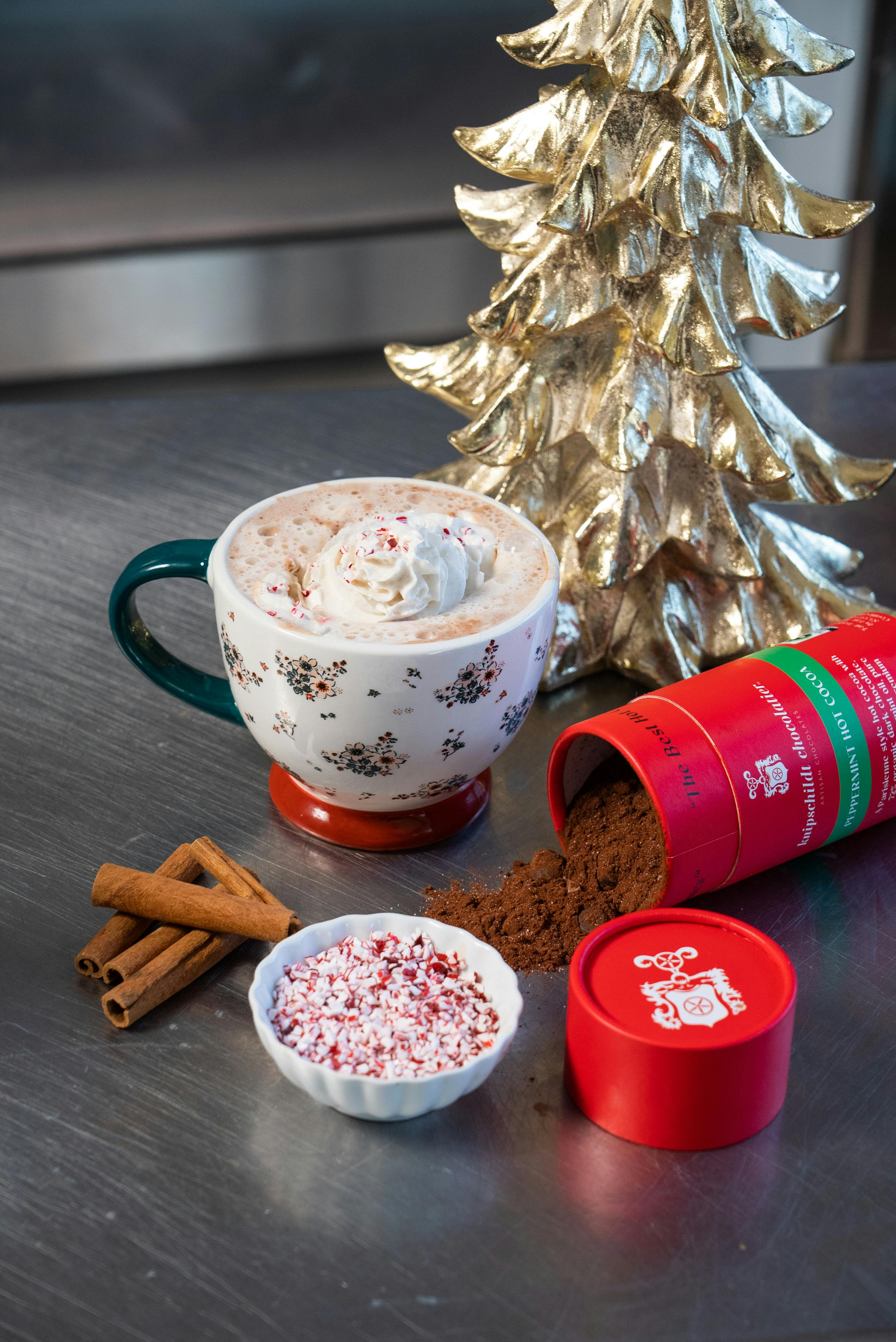 Parisienne Peppermint Hot Cocoa Mix by Knipschildt Chocolatier