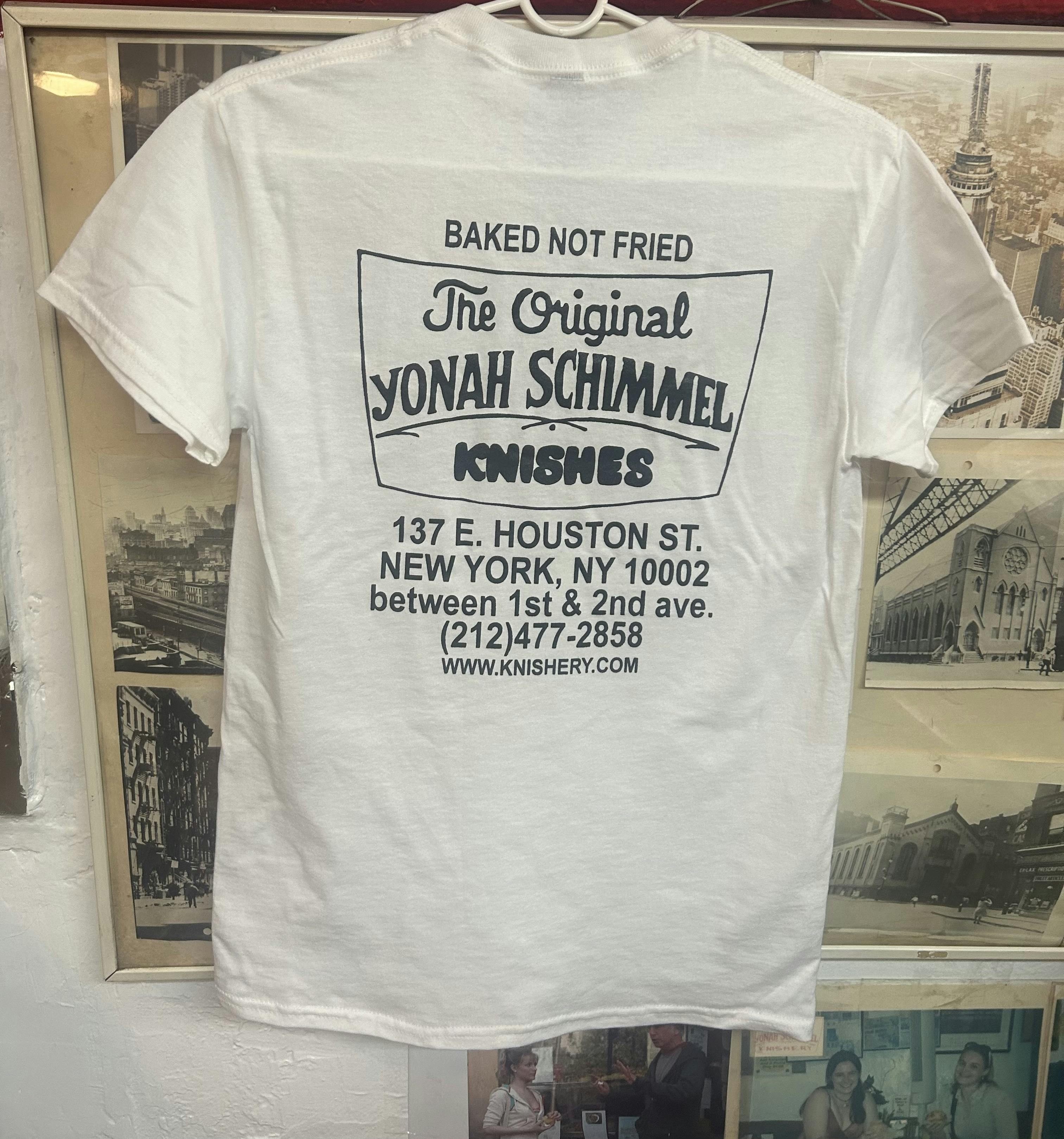 Yonah Schimmel Knishes T-Shirt by Yonah Schimmel Knishes - Alternate image 3