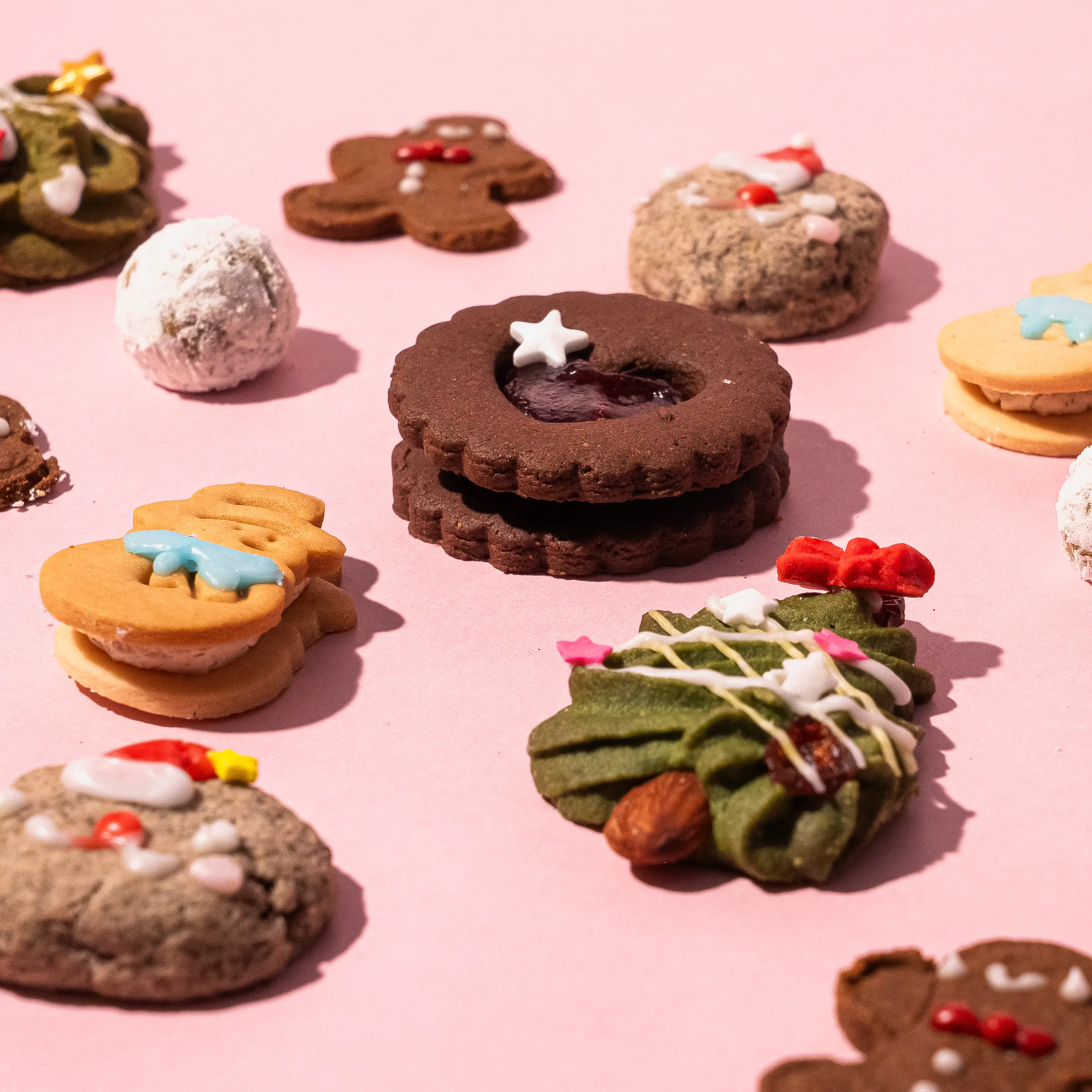 Vegan Holiday Cookies - 18 Pack by Spicy Moon - Alternate image 2