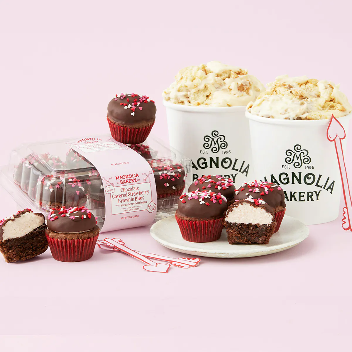 "Date Night" Banana Pudding + Brownie Bites Combo Pack by Magnolia Bakery