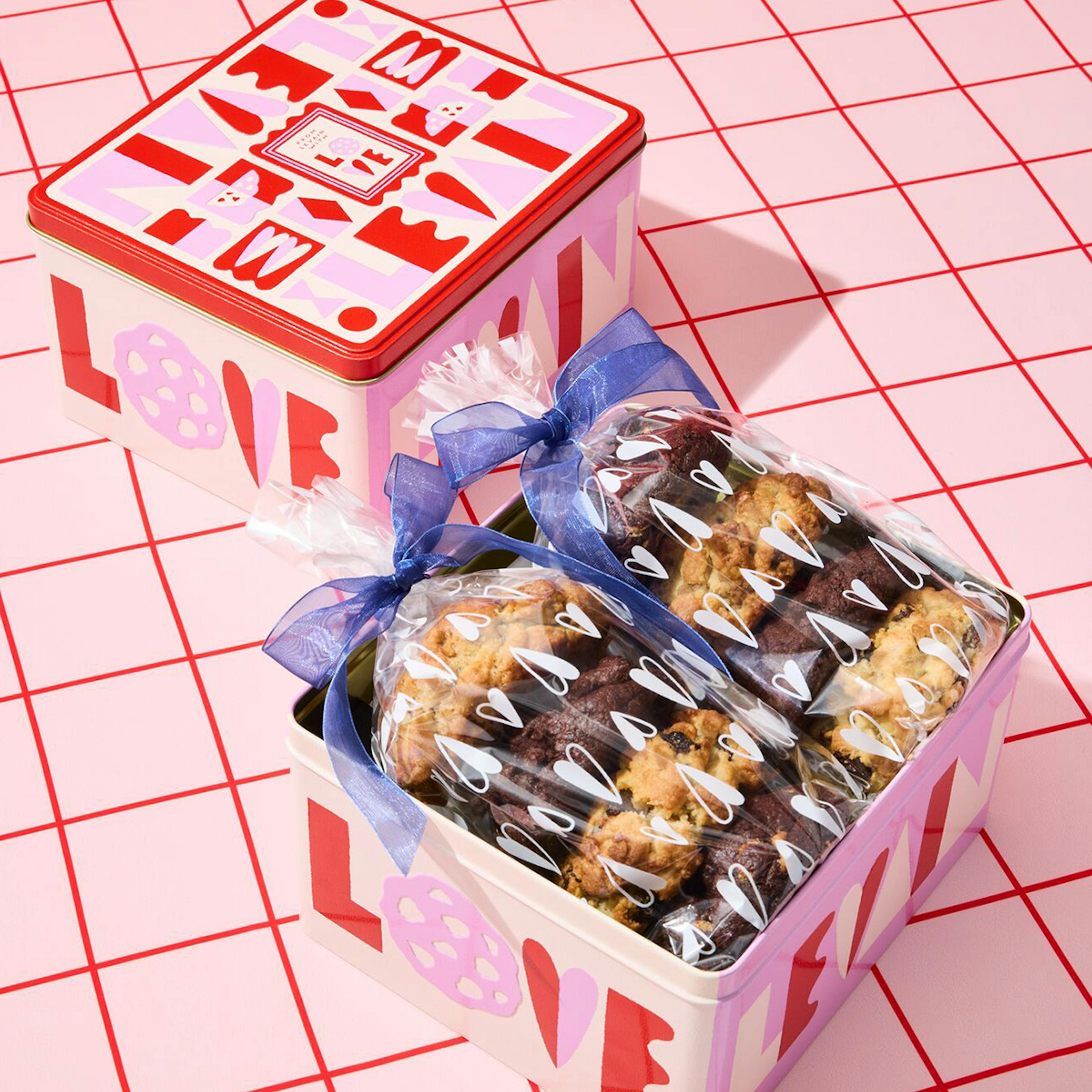 Valentines Cookie Gift Tin - 8 Pack by Levain Bakery - Alternate image 2