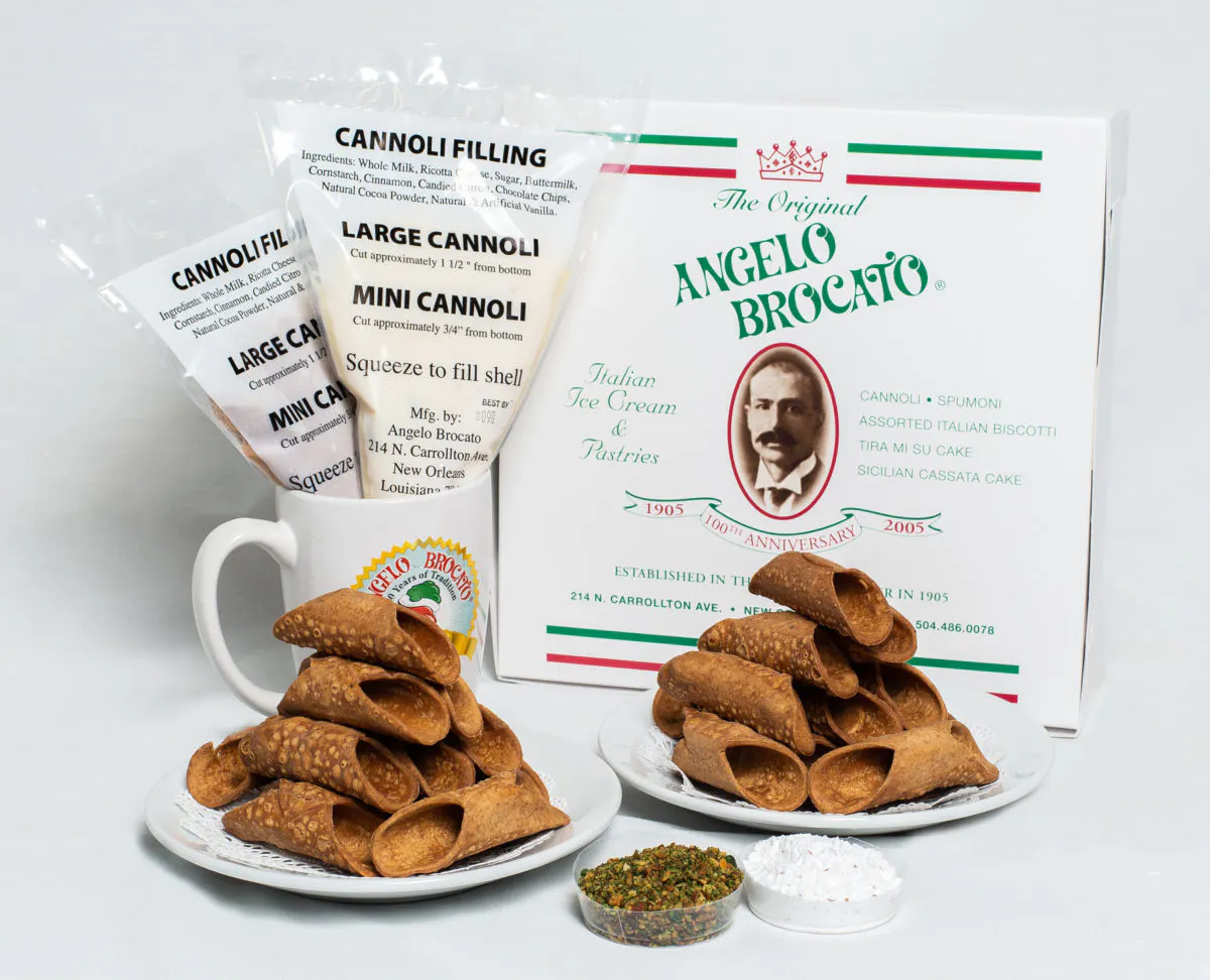 Mini Cannoli Kit - 24 Pack by Angelo Brocato - Alternate image 1