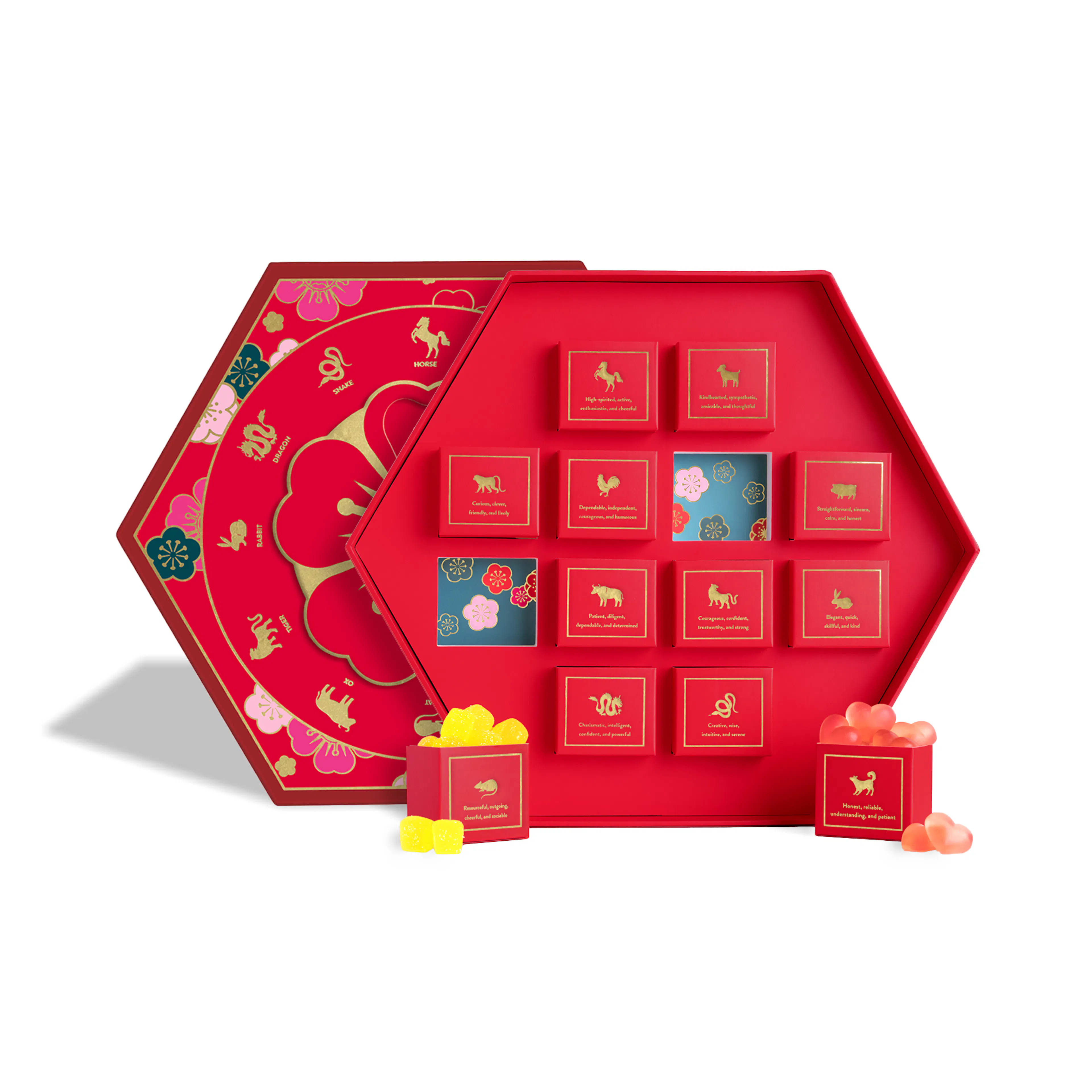 "Year of The Horse" Candy Gift Box - 14 Pack by Sugarfina - Alternate image 3