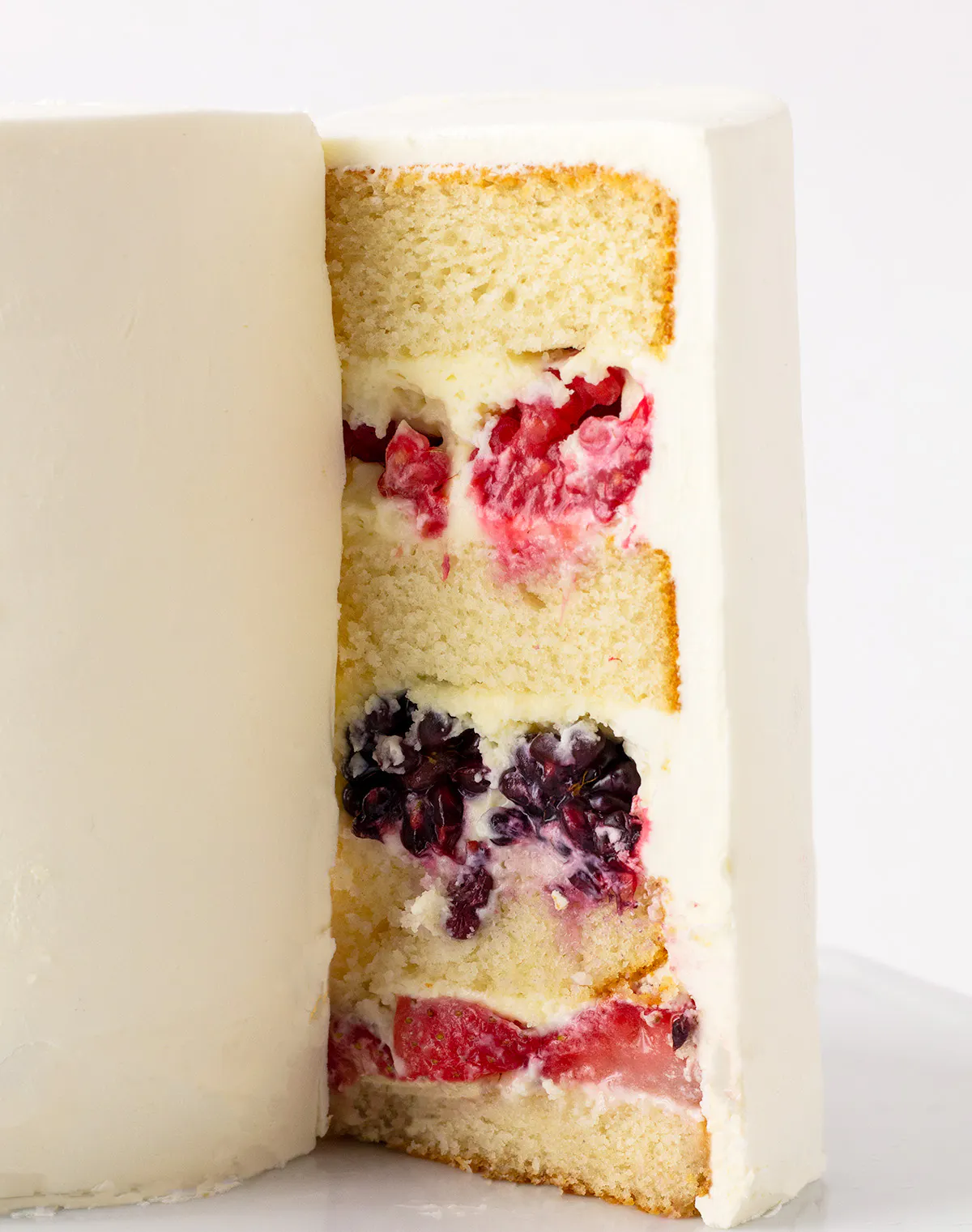 "Lady Bittersweet" Triple Berry Cake by Bittersweet Pastry Shop - Alternate image 1