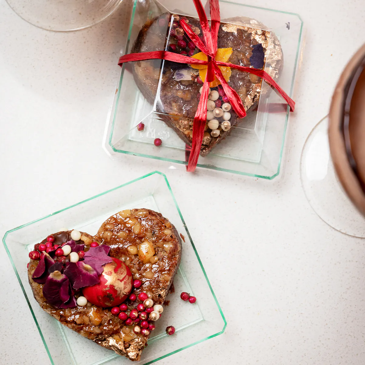 Valentine's Palmer House Heart Brownies - 12 Pack by Palmer House Hotel