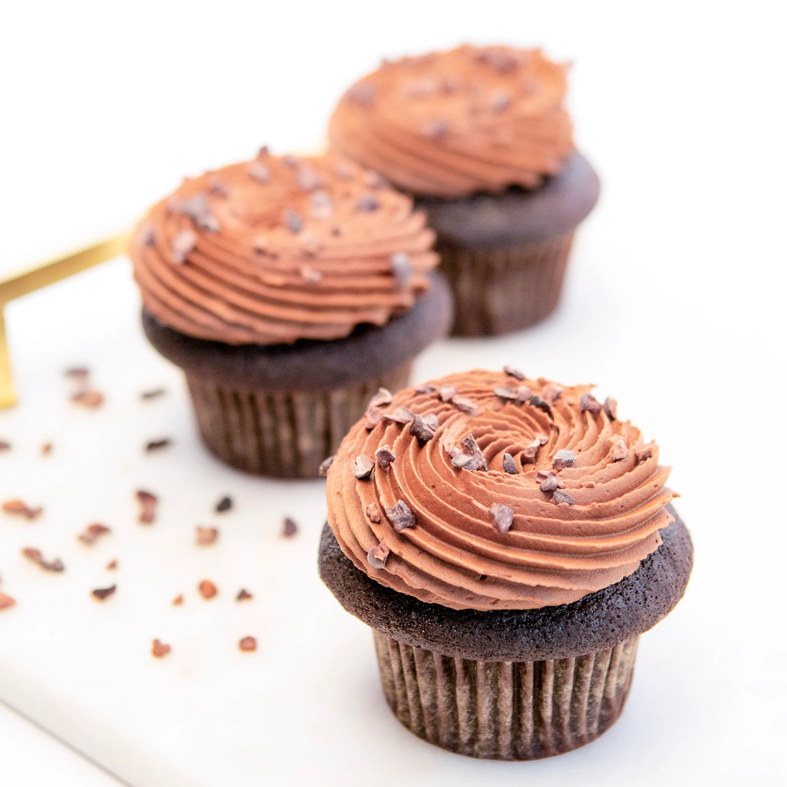 Chocolate Cleanse Cupcake - 12 Pack by Trophy Cupcakes - Alternate image 1