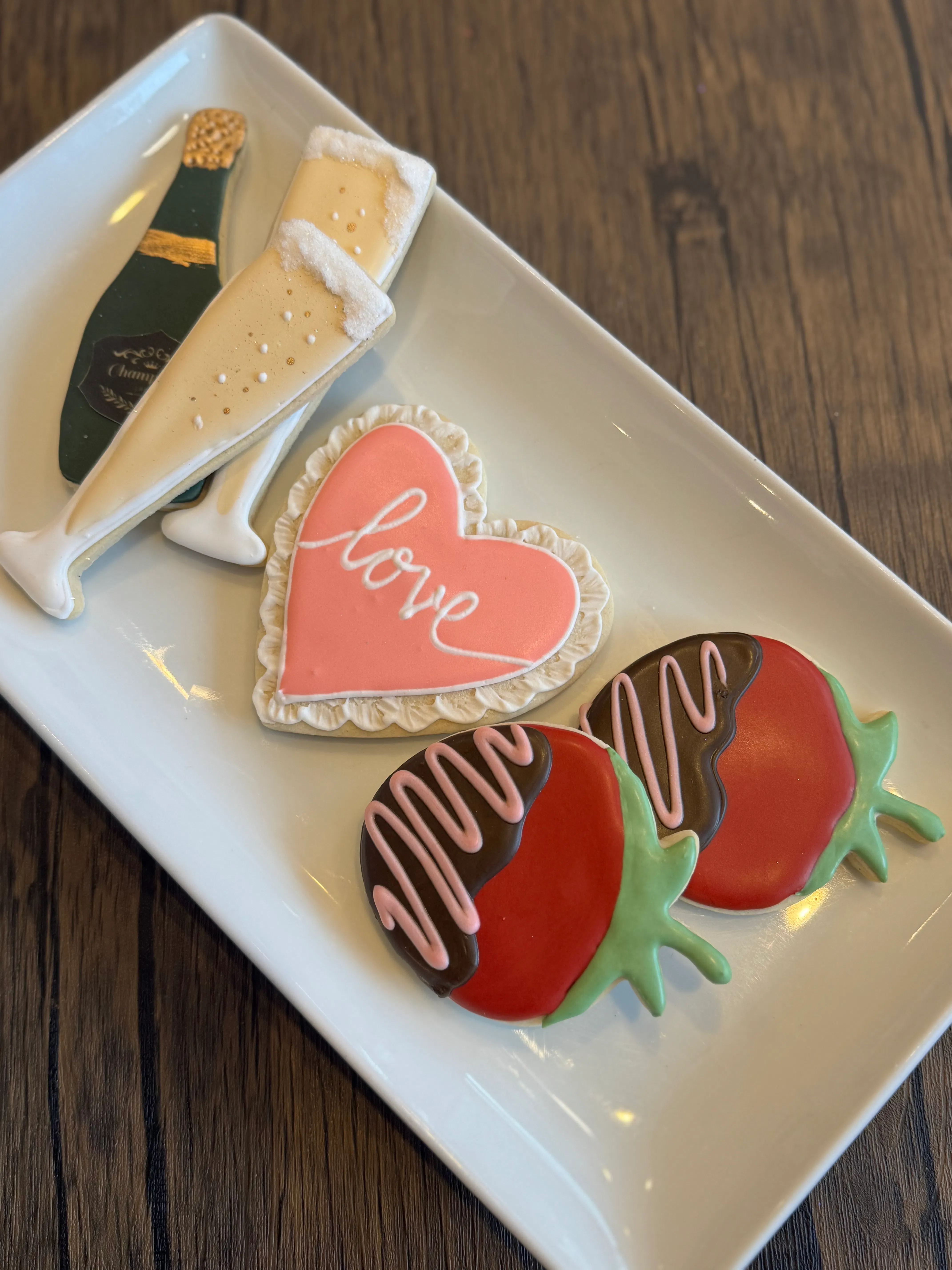Date Night Sugar Cookies - 6 Pack by Nadia Cakes - Alternate image 3