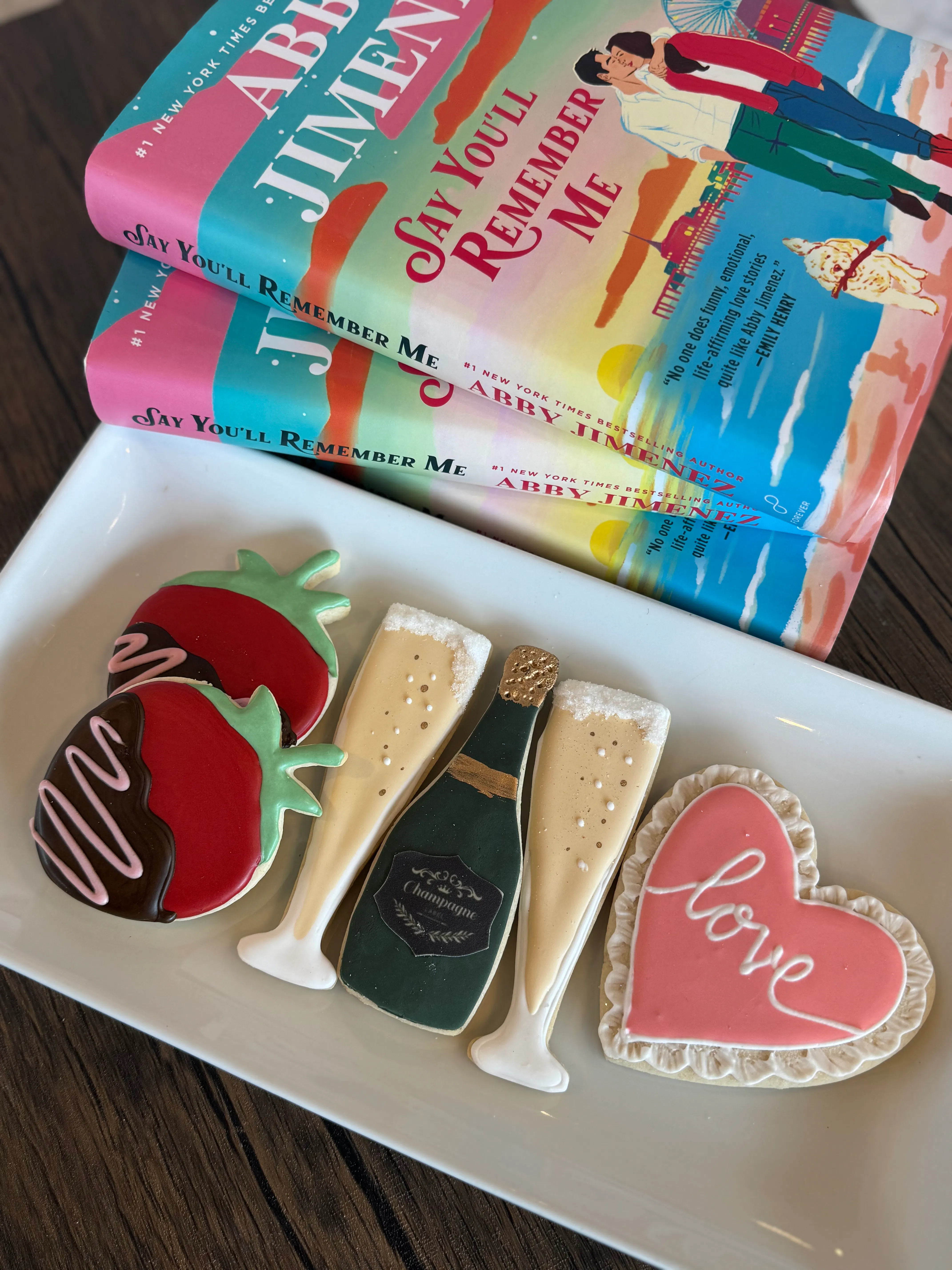 Date Night Sugar Cookies - 6 Pack by Nadia Cakes - Alternate image 2