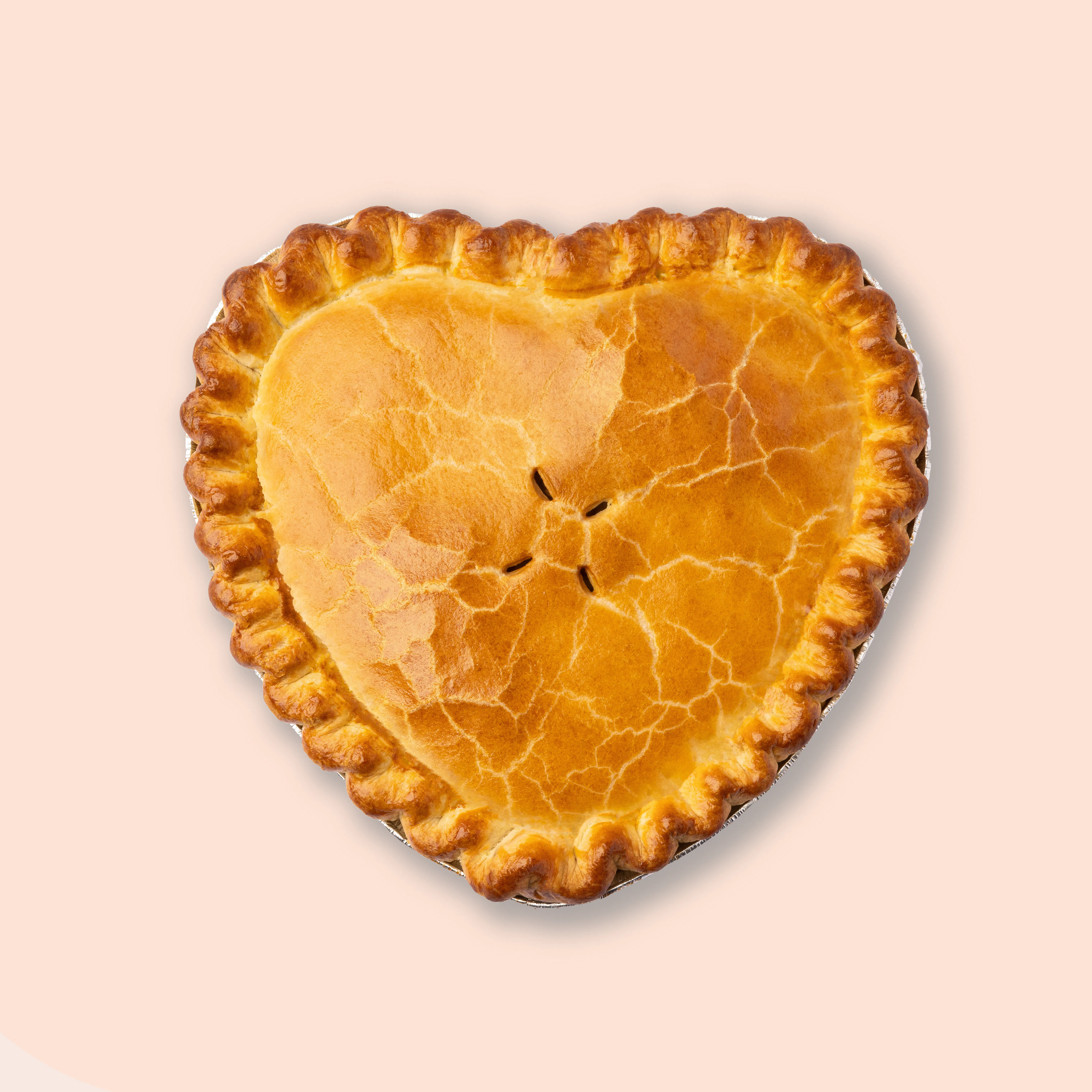 Heart-Shaped Signature Chicken Pot Pie by Crust Club