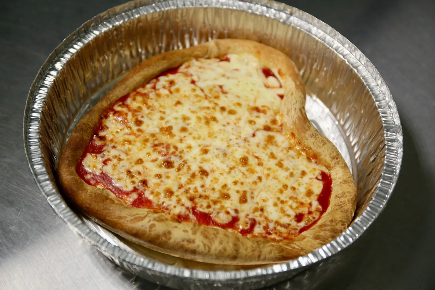 Heart-Shaped Greek Pizza by Four Brothers Pizza Inn - Alternate image 1