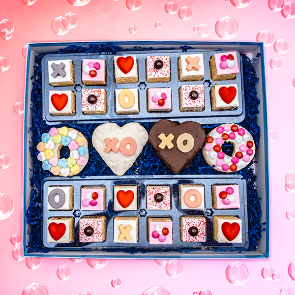 Deluxe Valentine's Day Rice Krispie Treats Gift Box by Treat House