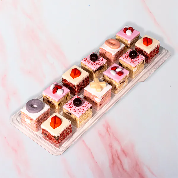 Valentine's Day Rice Krispie Treats - 12 Pack by Treat House - Alternate image 1