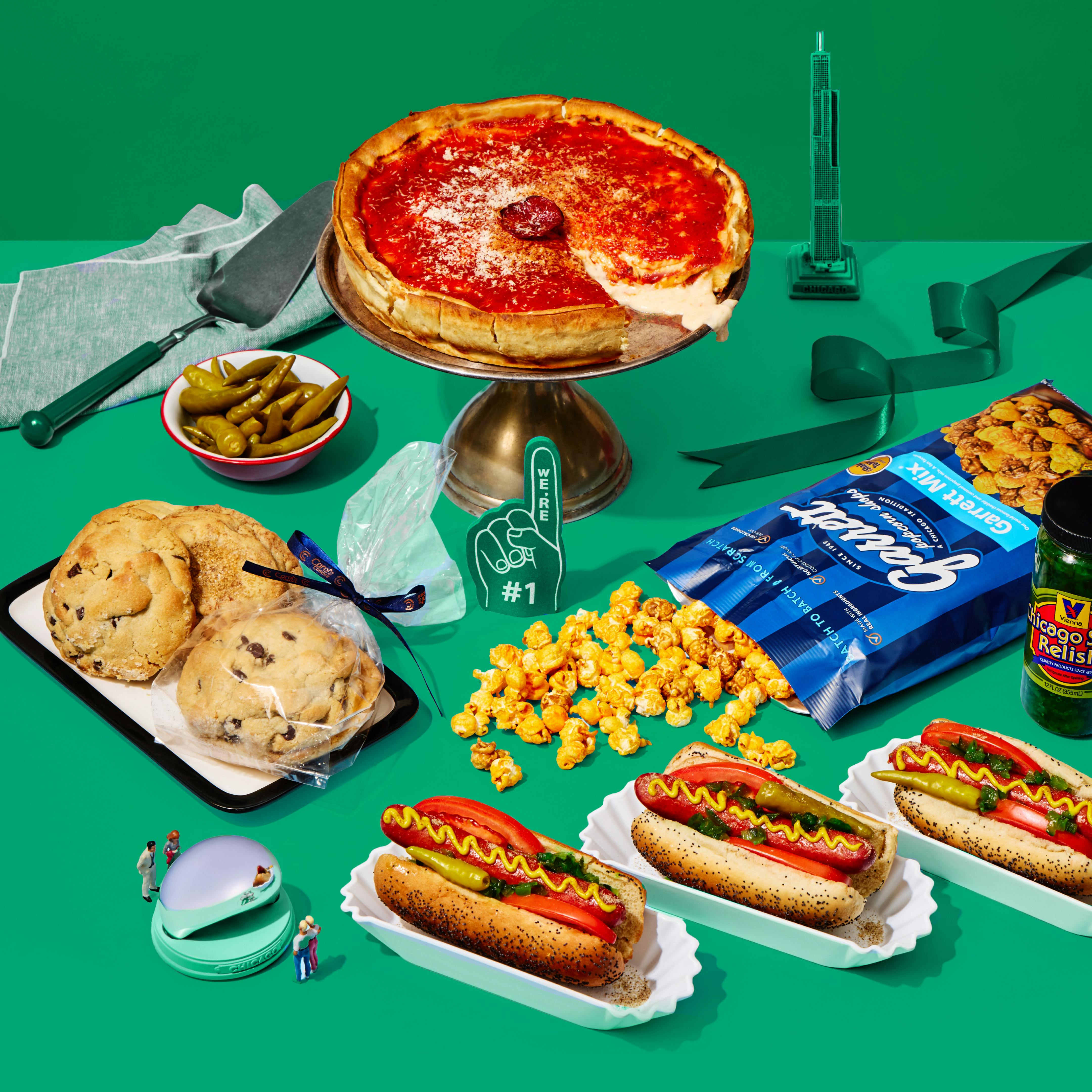 Official Chicago Tailgate Kit by Taste of America