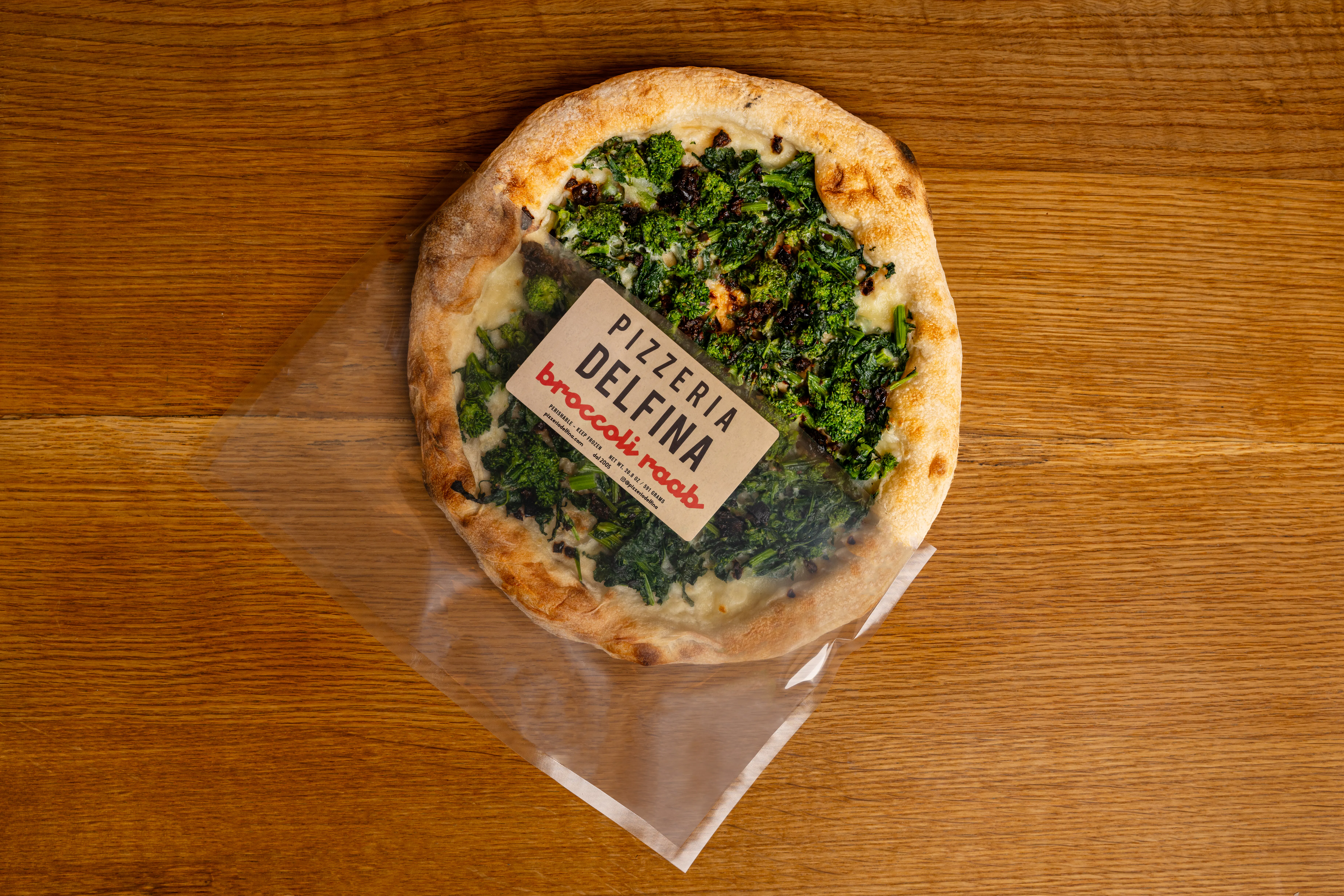 Broccoli Rabe Pizza - 3 Pack by Pizzeria Delfina - Alternate image 1