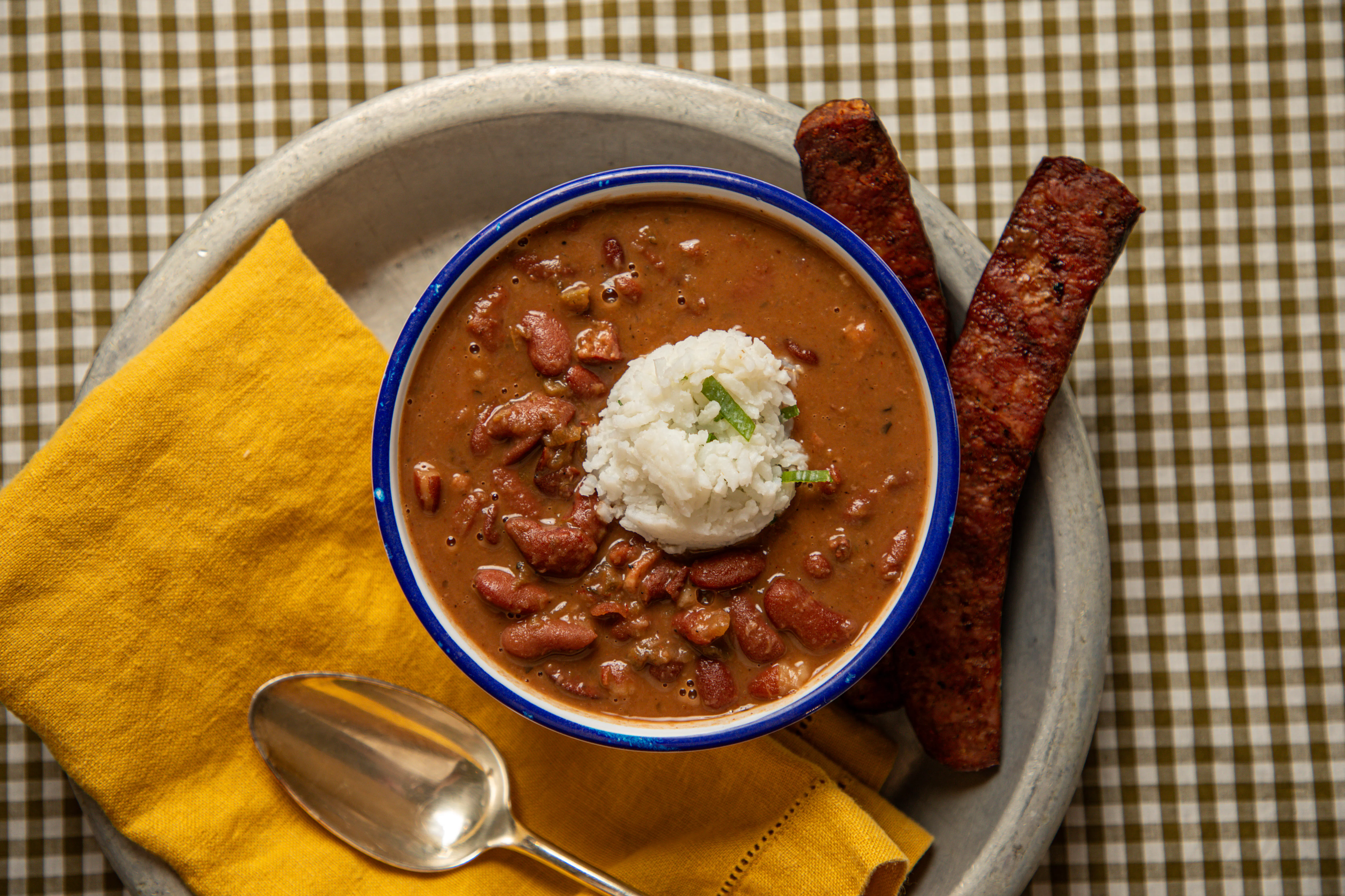 Red Beans & Rice + Andouille Sausage by Dickie Brennan & Co.