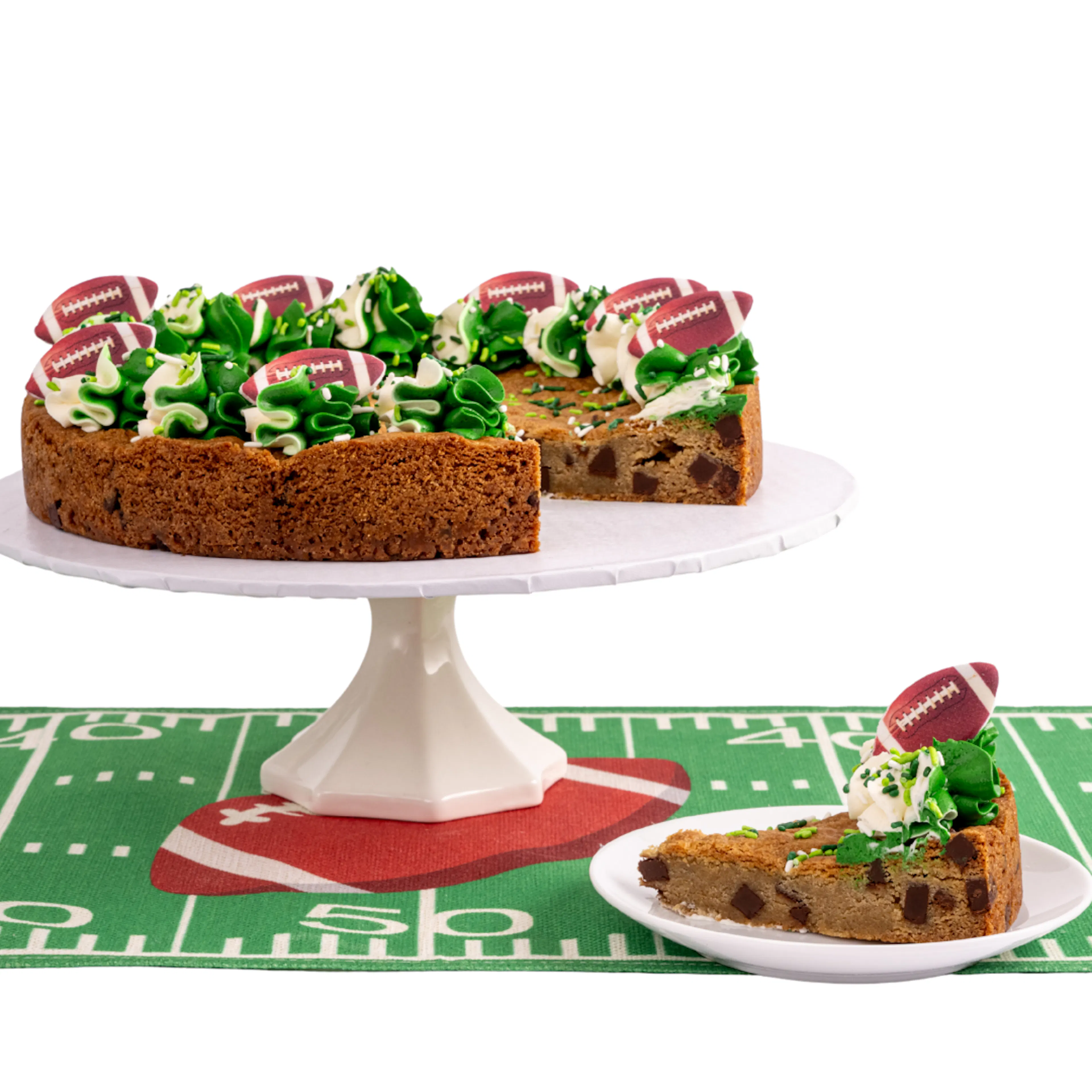 Game Day Cookie Cake by Sweet E's Bake Shop - Alternate image 1