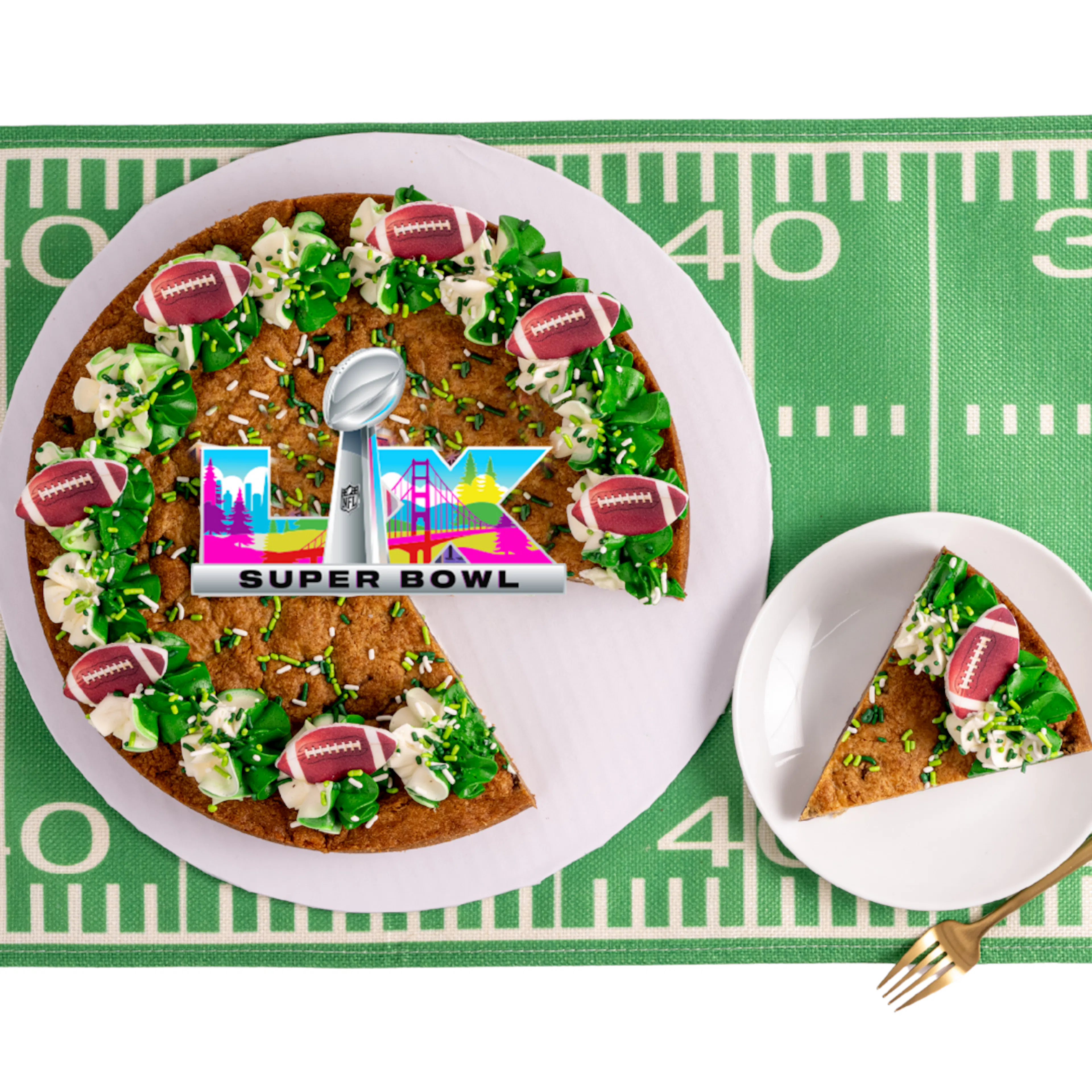 Game Day Cookie Cake by Sweet E's Bake Shop - Alternate image 2