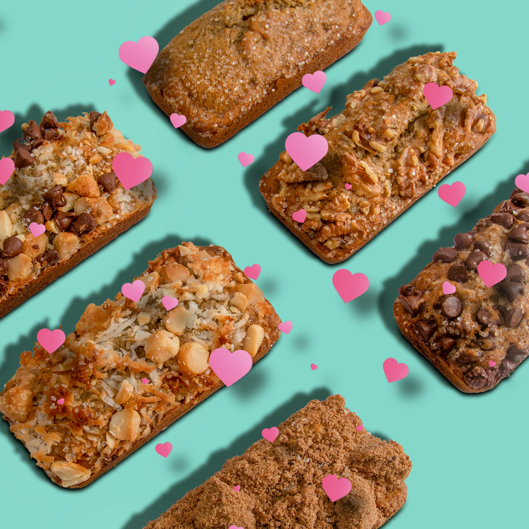 "With Love, From Maui" Valentine's Day Banana Bread - 6 Pack by Maui Banana Bread Co - Alternate image 3