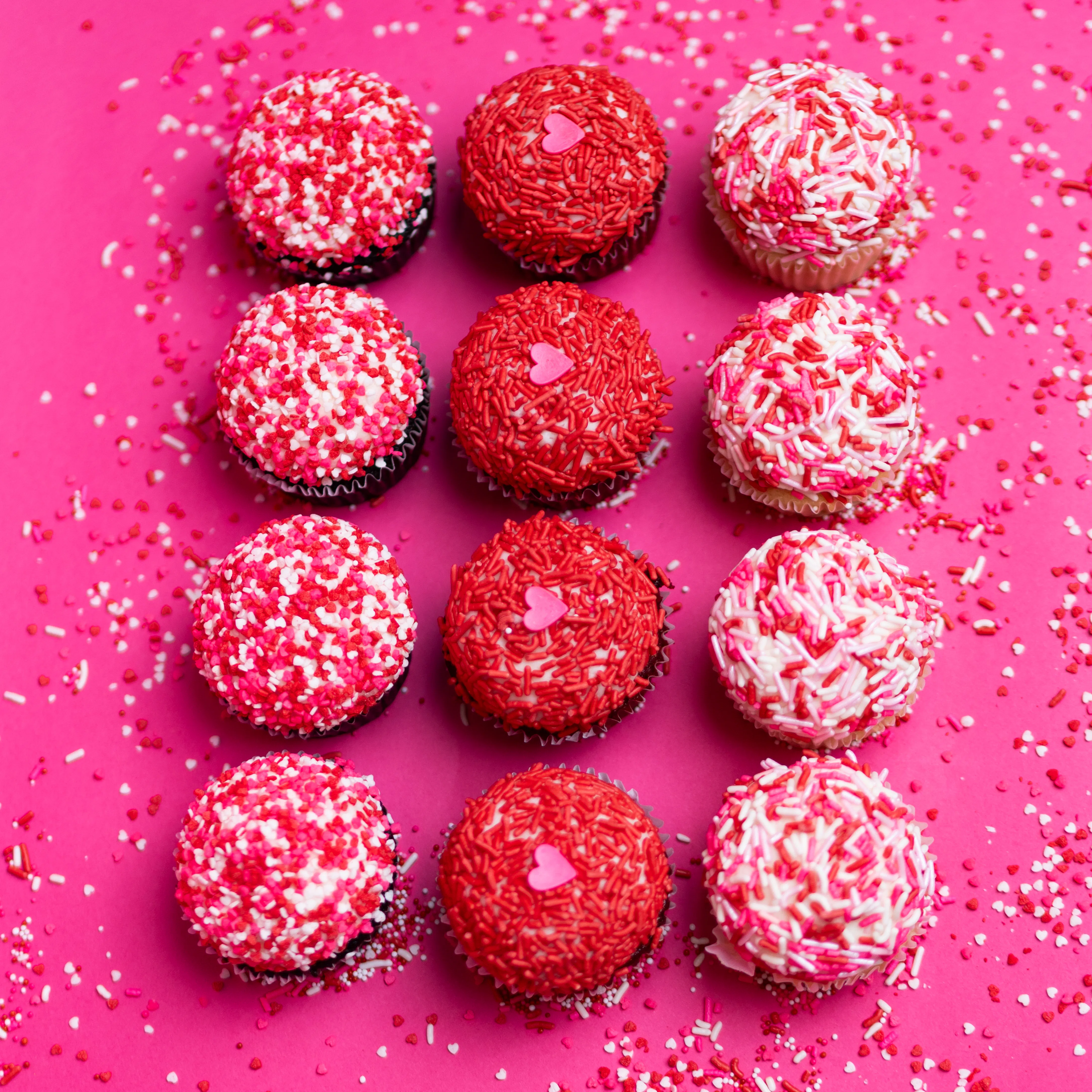 Valentine's Day Explosion® Cupcakes - 12 Pack by Flour Shop - Alternate image 4