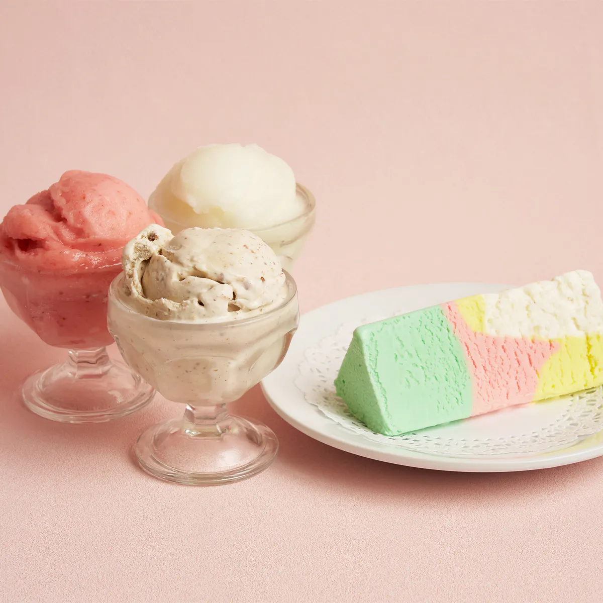 Signature Italian Ice & Ice Cream Sampler - 4 Qts by Angelo Brocato