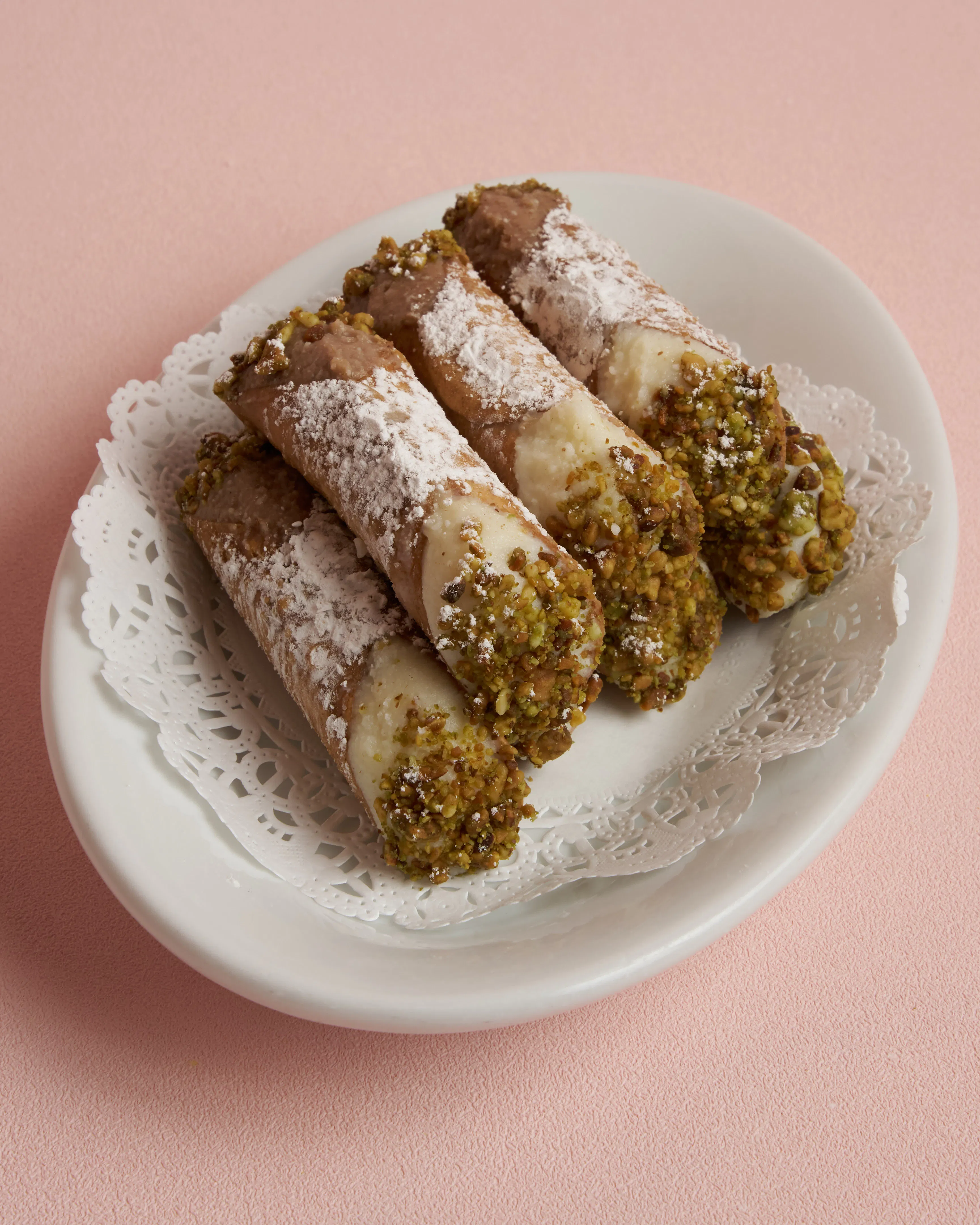 Spumoni Ice Cream Slices + Mini Filled Cannolis (Frozen) Combo by Angelo Brocato - Alternate image 4