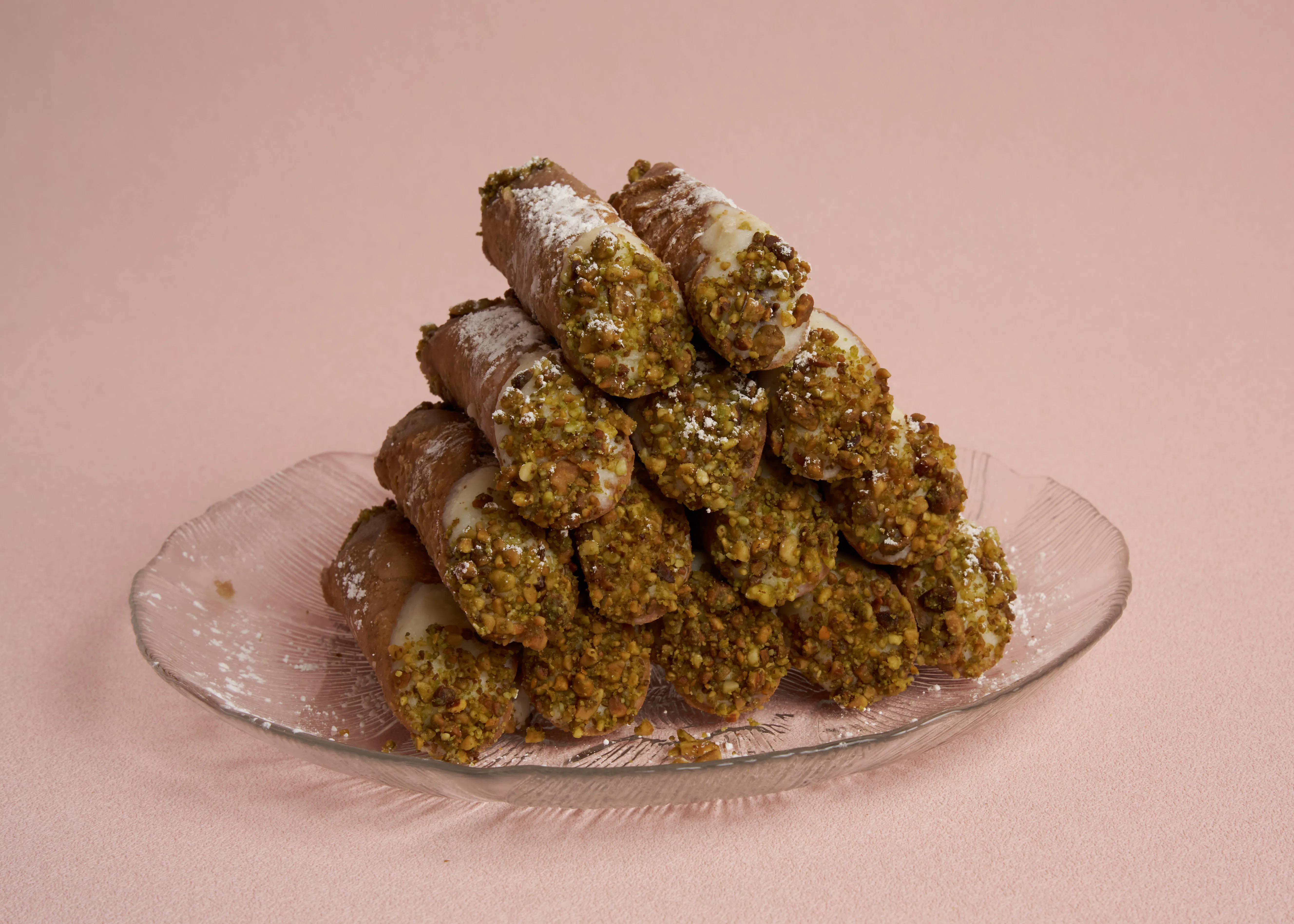 Spumoni Ice Cream Slices + Mini Filled Cannolis (Frozen) Combo by Angelo Brocato - Alternate image 3